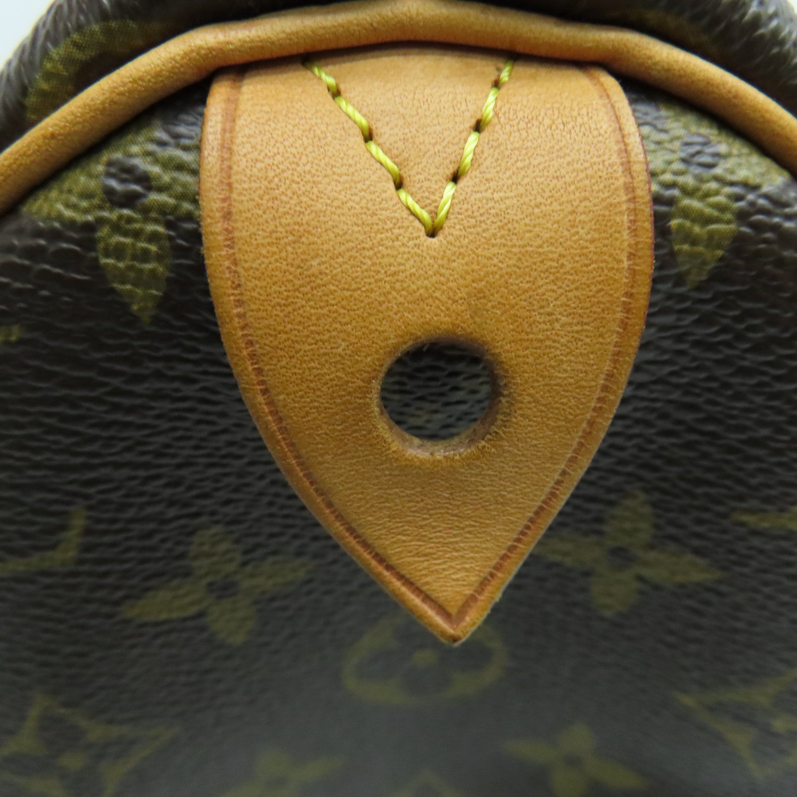 LOUIS VUITTON Monogram Speedy 30金扣手挽袋啡色