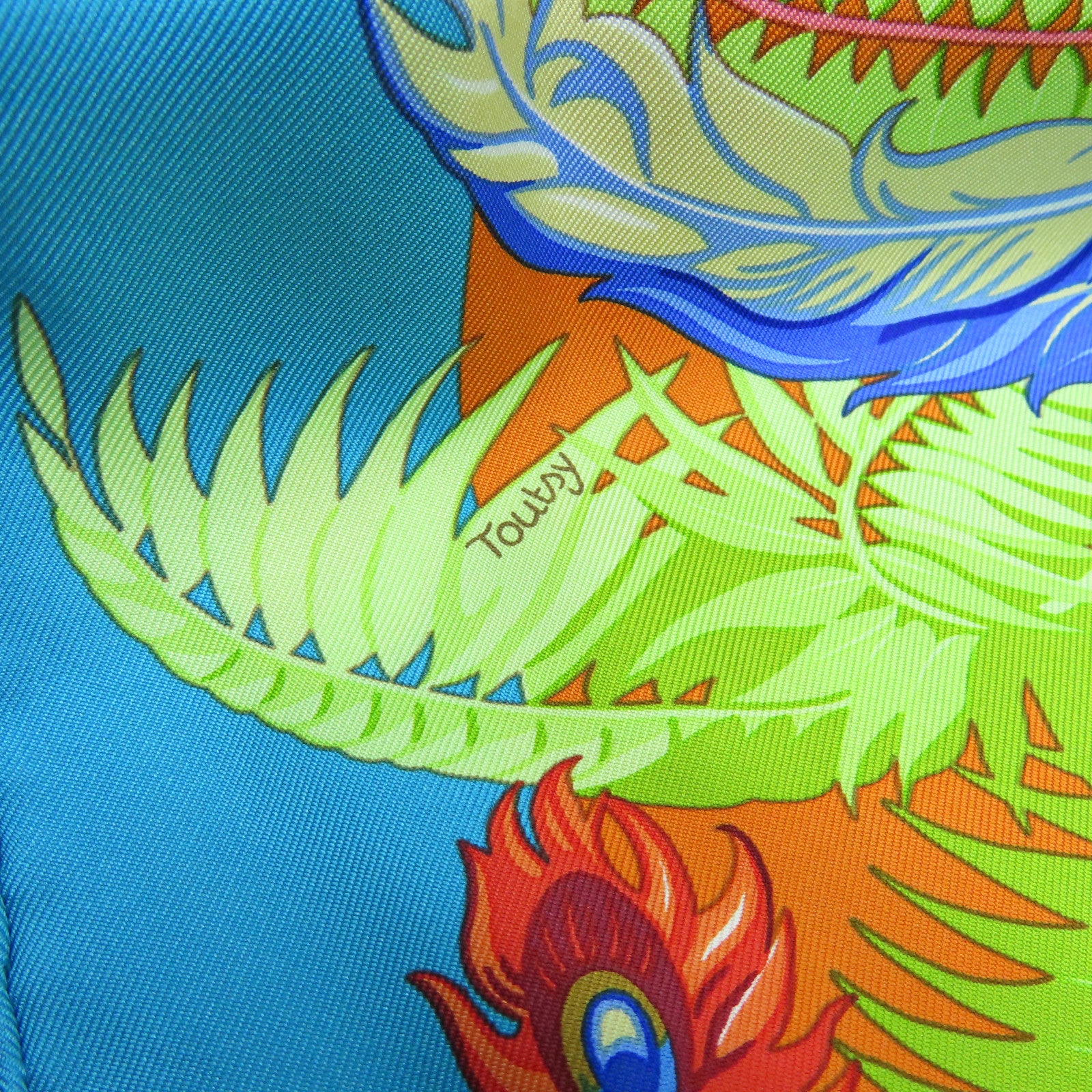HERMES 丝质90 X 90 Scarf丝巾彩色