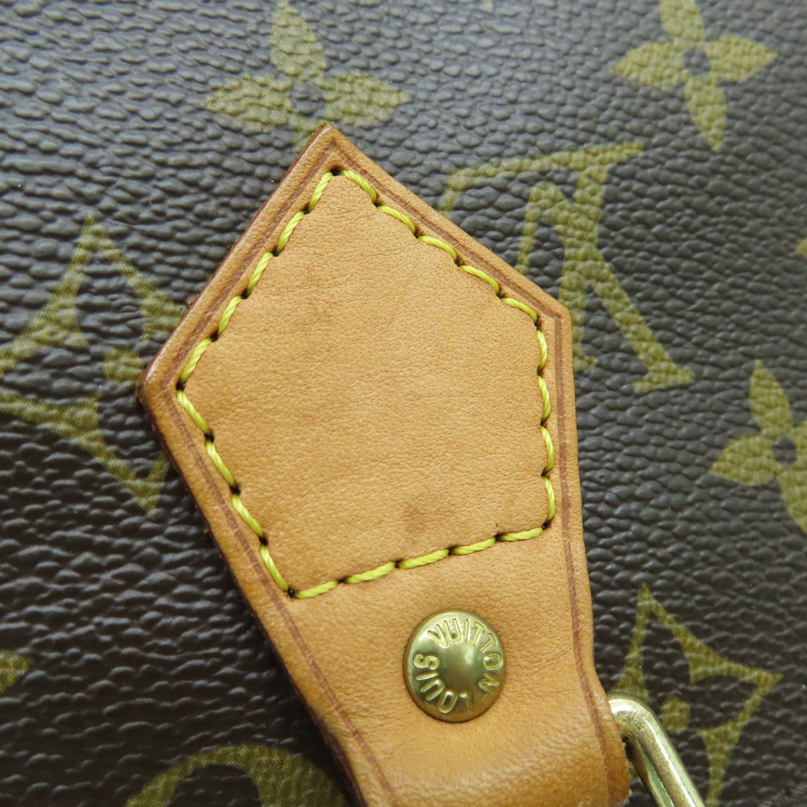 LOUIS VUITTON Monogram Speedy 30金扣手挽袋啡色