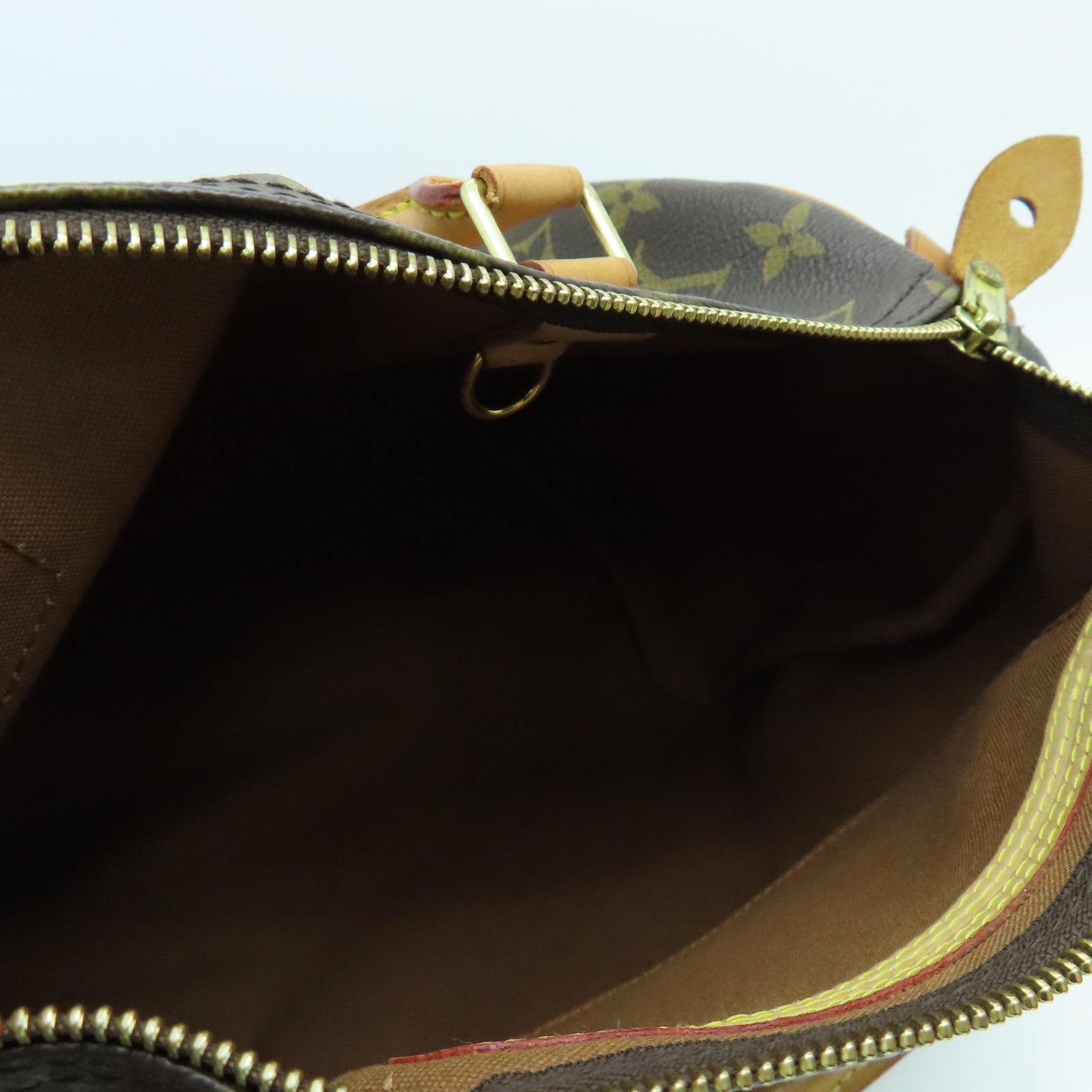 LOUIS VUITTON Monogram Speedy 30金扣手挽袋啡色