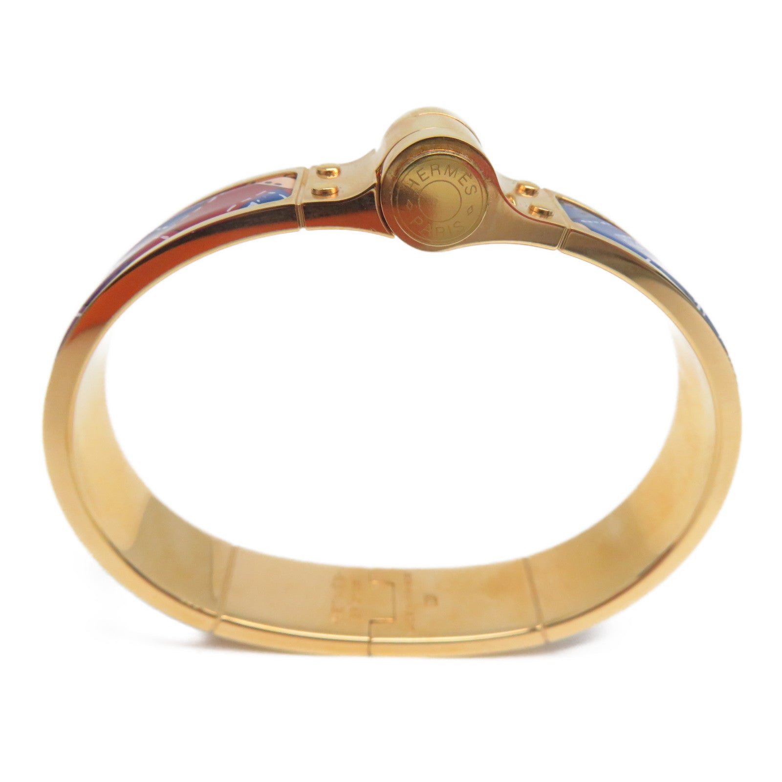 HERMES 金屬Bracelet/Bangle金扣手鐲彩色