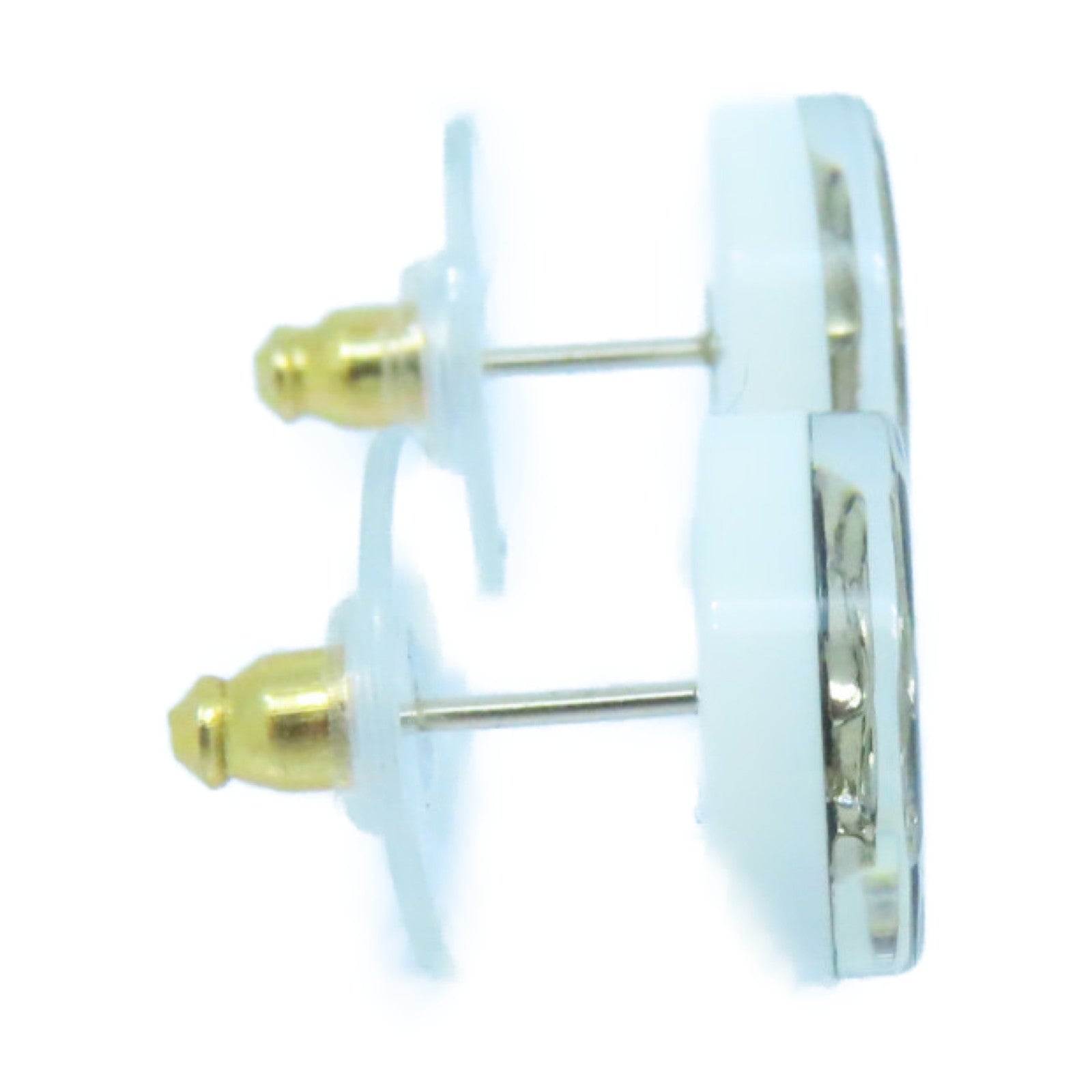 CHANEL PVC Earrings耳环黑色/白色