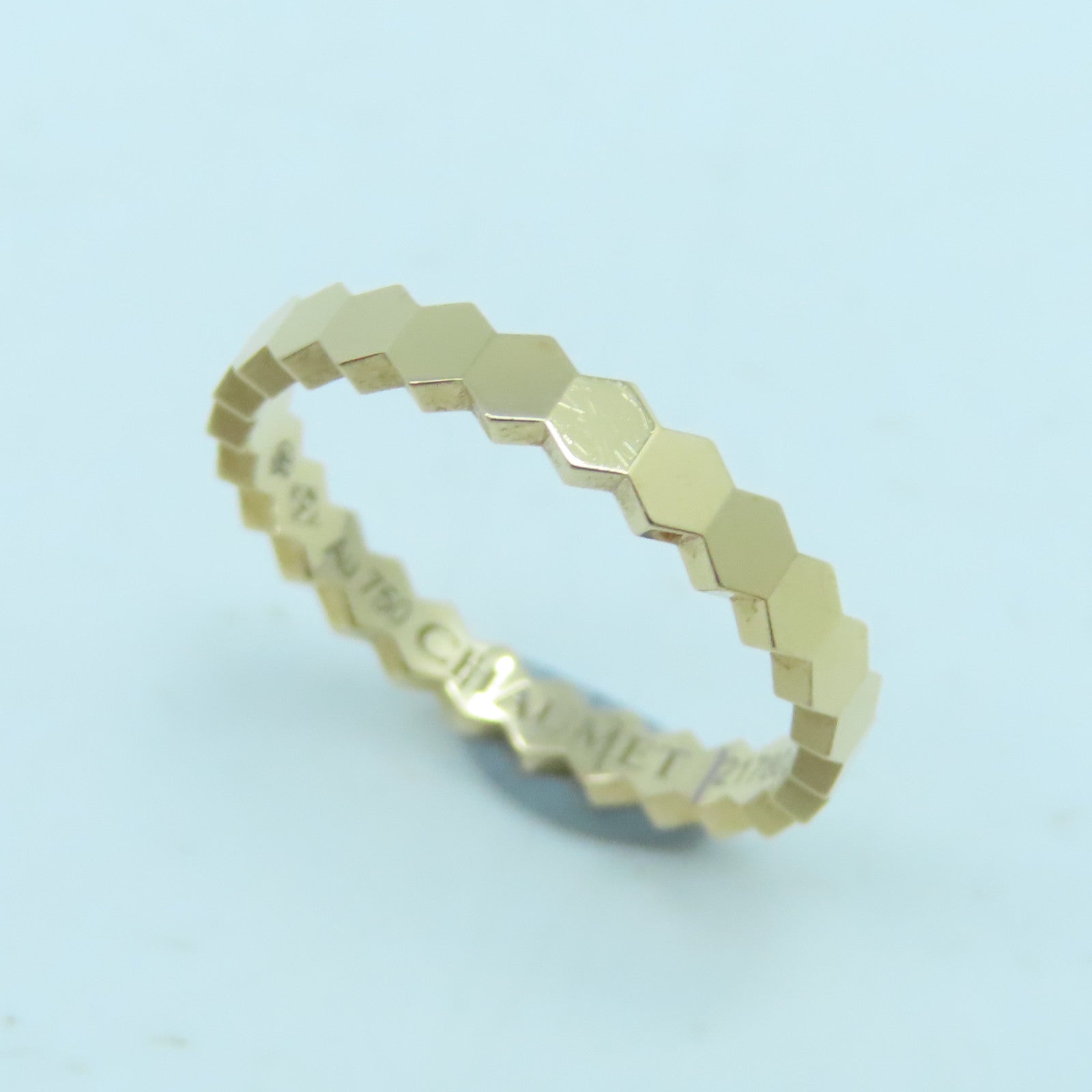 Chaumet 18K玫瑰金Bee My Love戒指#49 US#4.75
