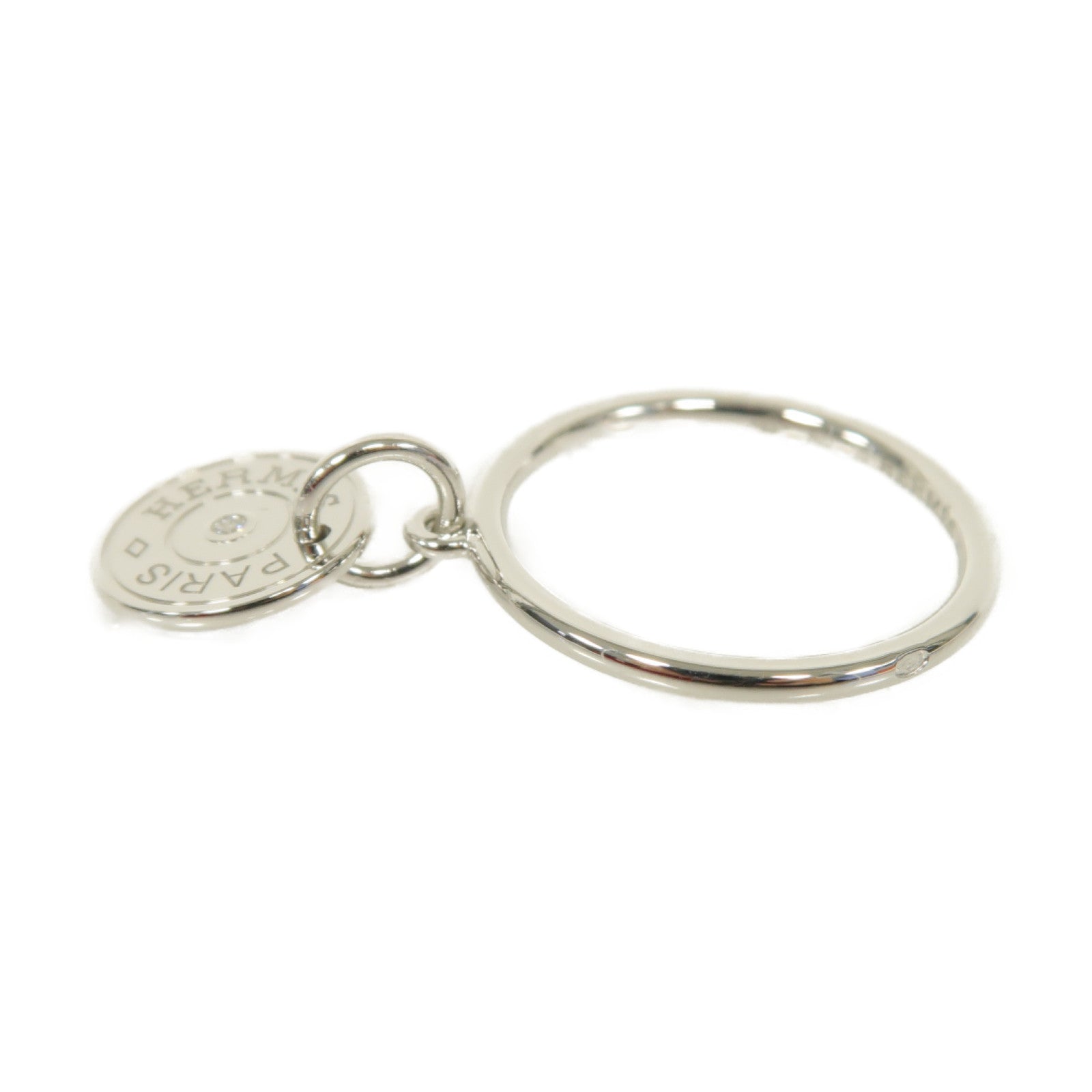 HERMES 18K白金Ring戒指Hermes#49 US#5