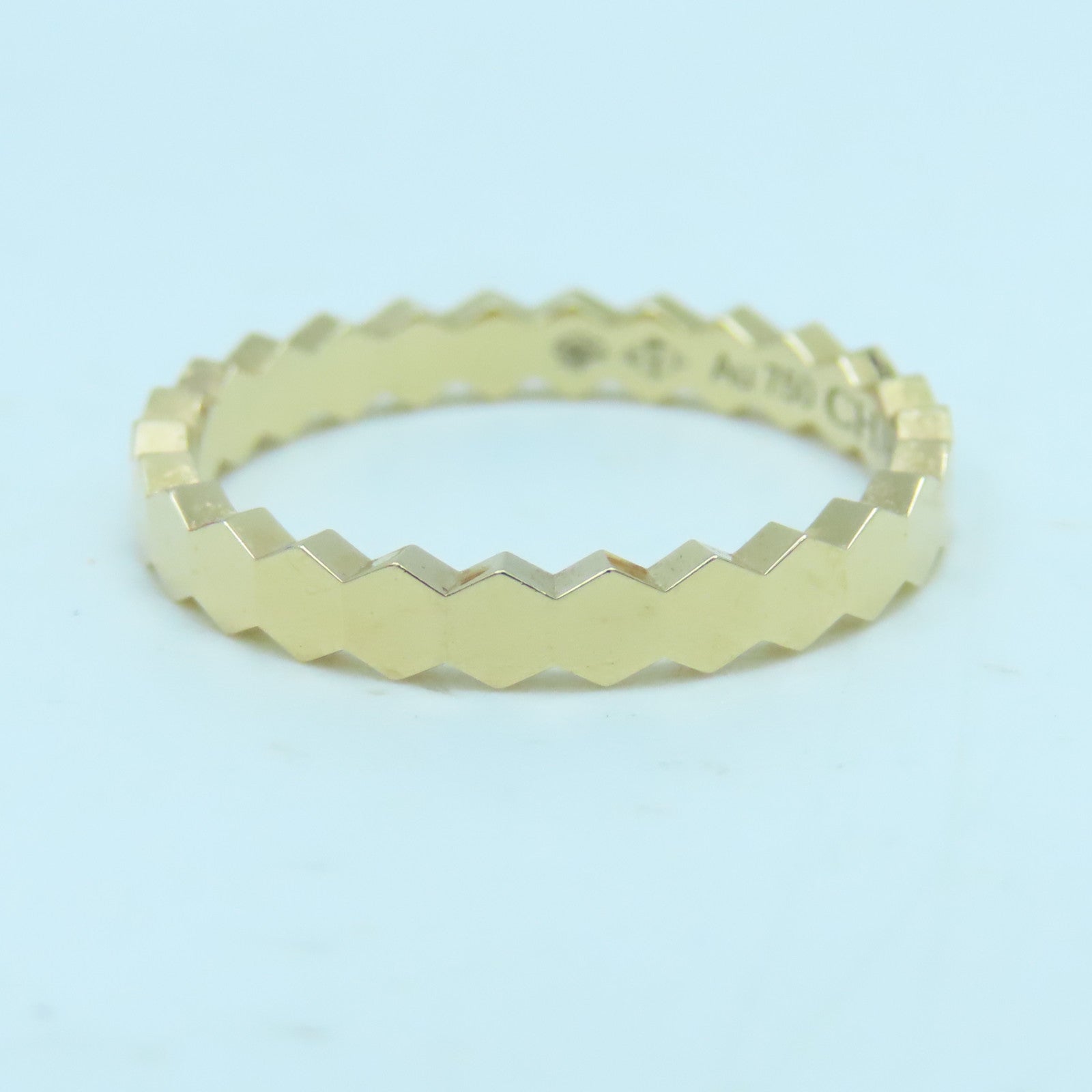 Chaumet 18K玫瑰金Bee My Love戒指#49 US#4.75