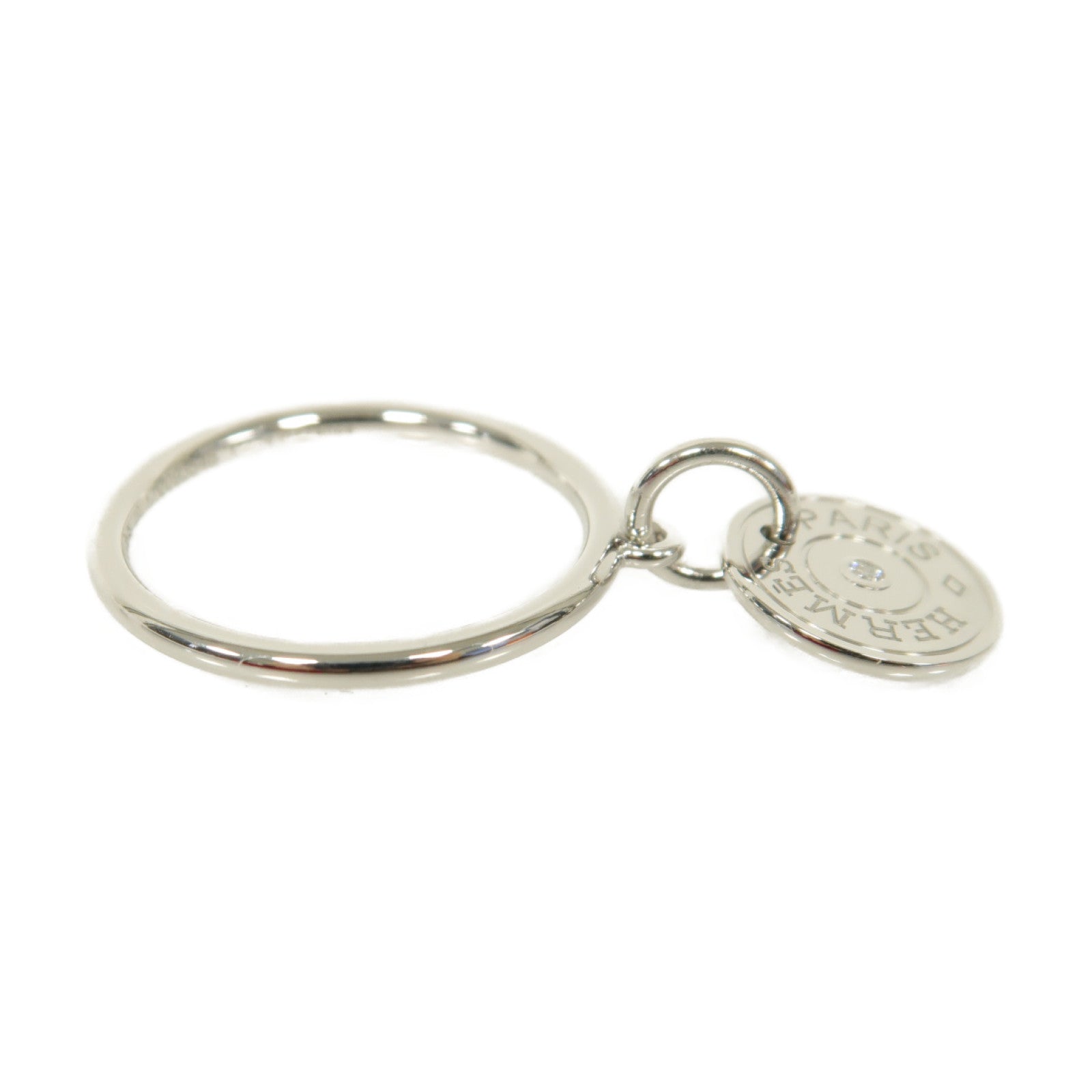 HERMES 18K白金Ring戒指Hermes#49 US#5