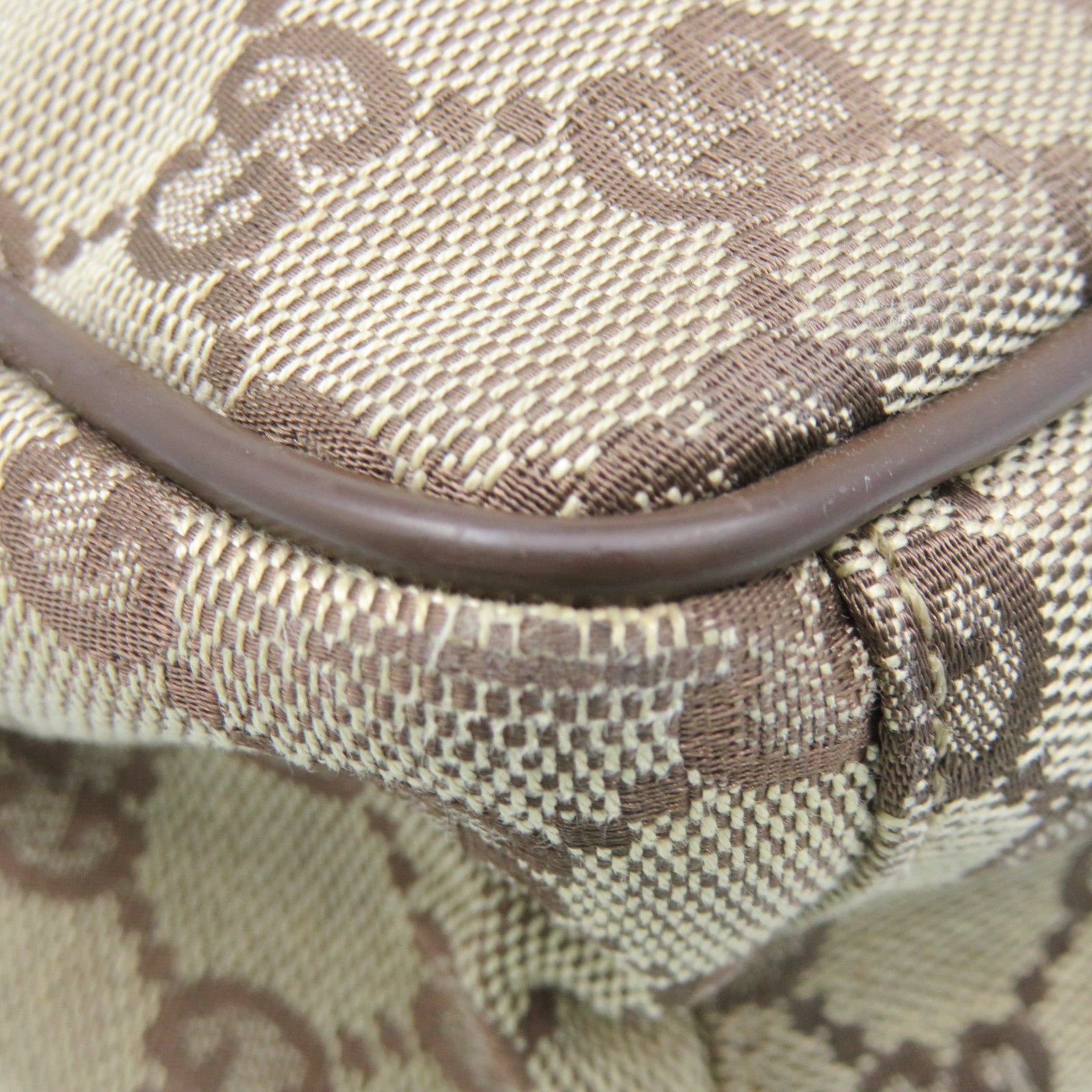 GUCCI GG帆布Shoulder Bag肩背袋啡色