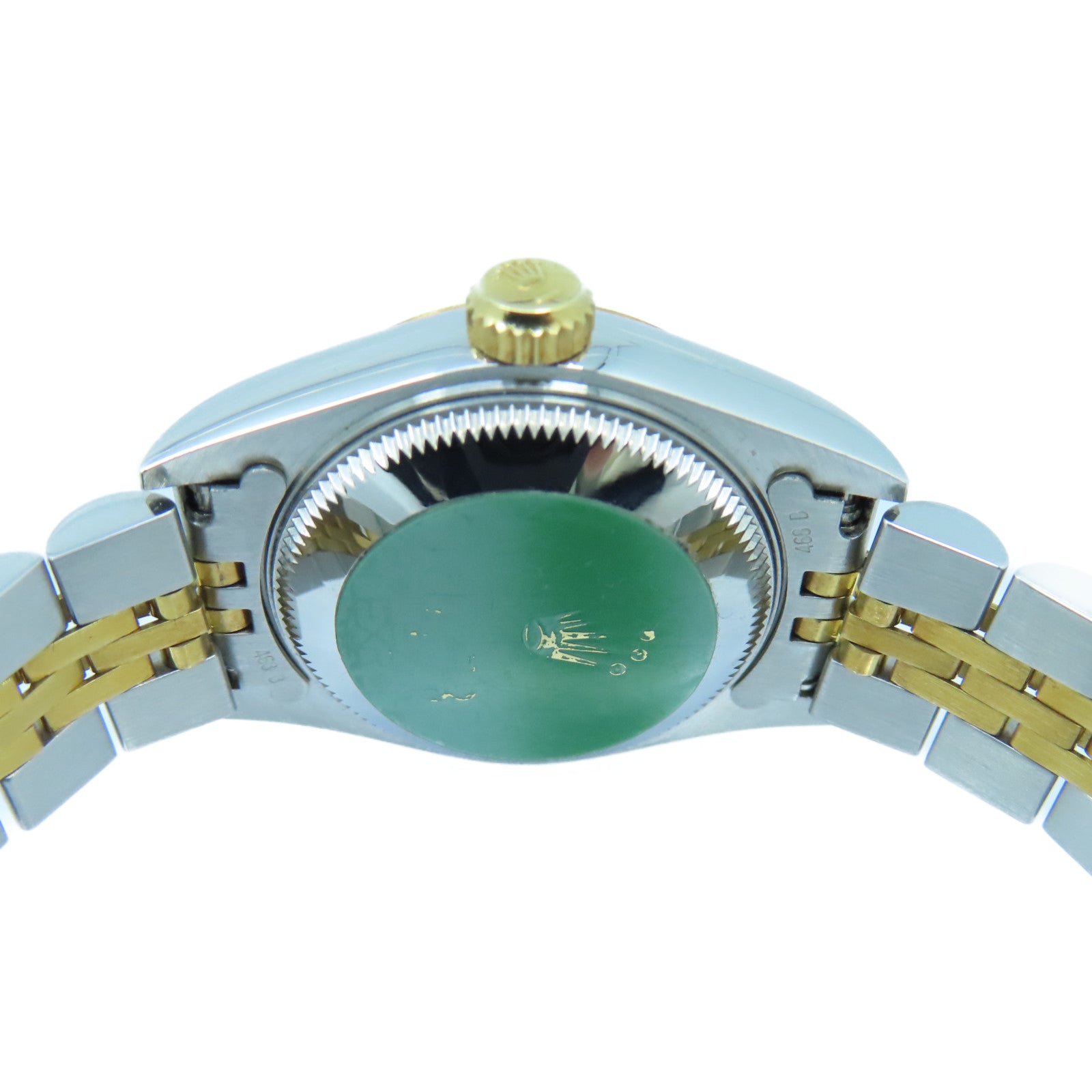 ROLEX Datejust 18K黄金/不鏽鋼手錶自動機芯白色