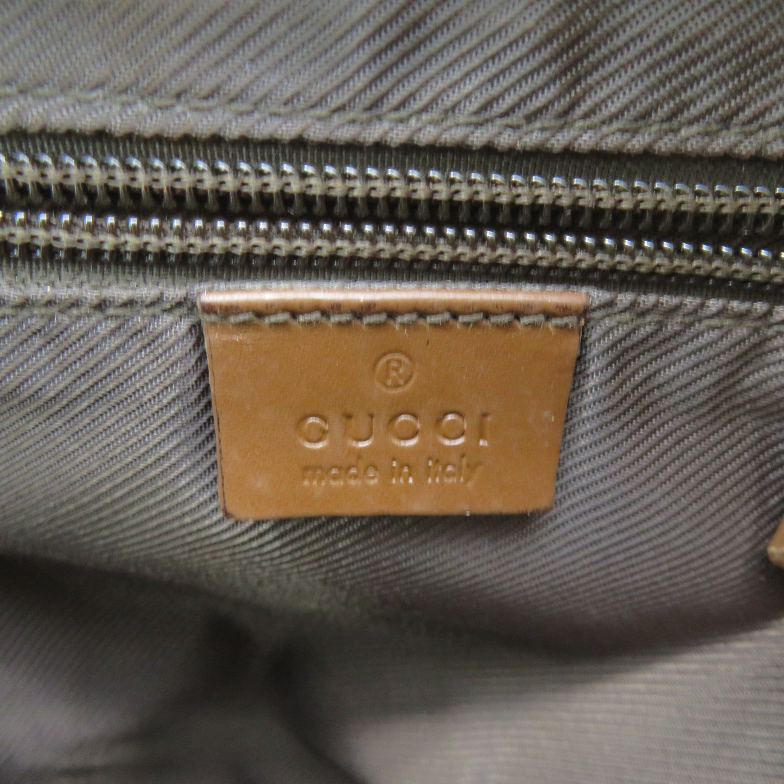 GUCCI GG帆布Shoulder Bag肩背袋啡色