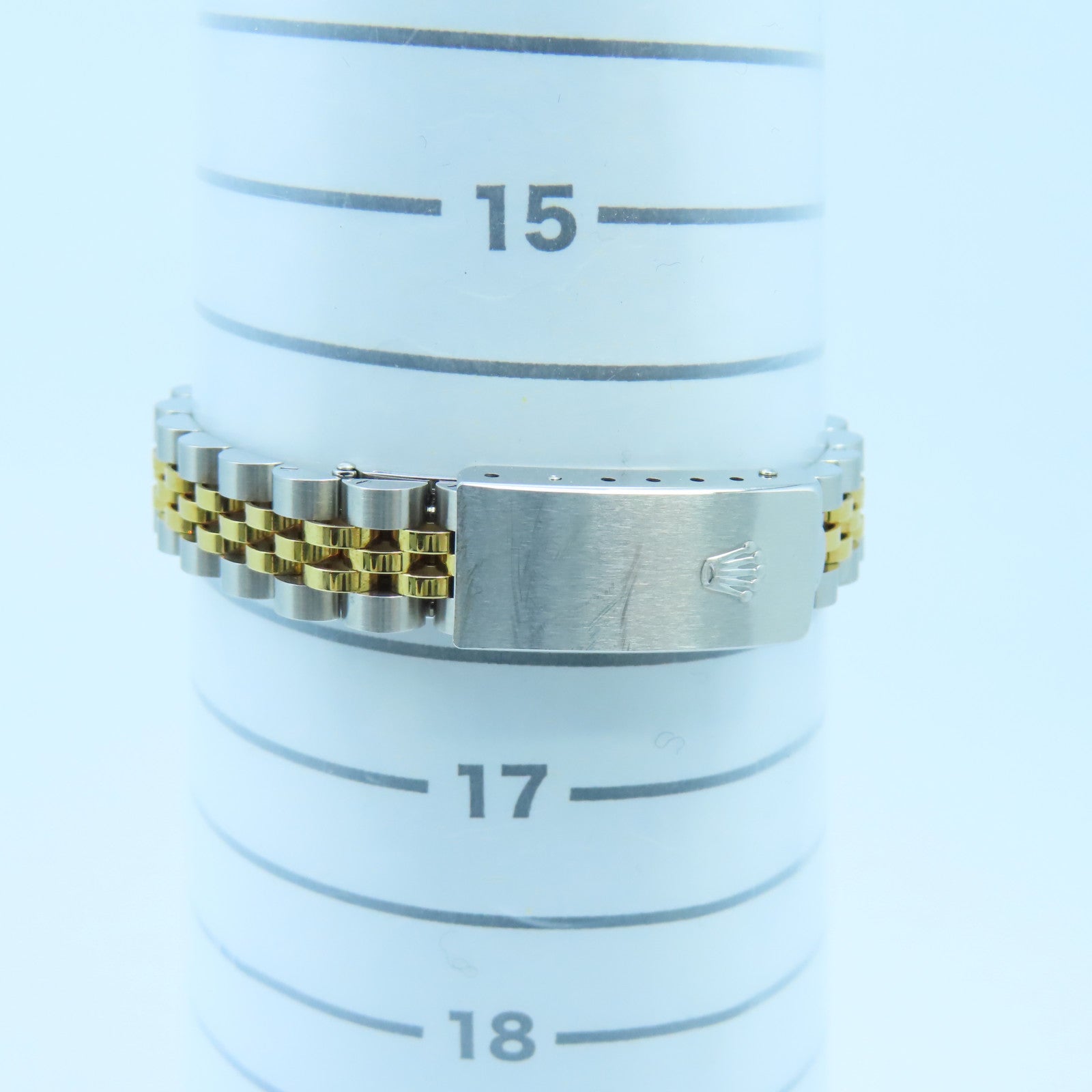 ROLEX Datejust 18K黄金/不鏽鋼手錶自動機芯白色
