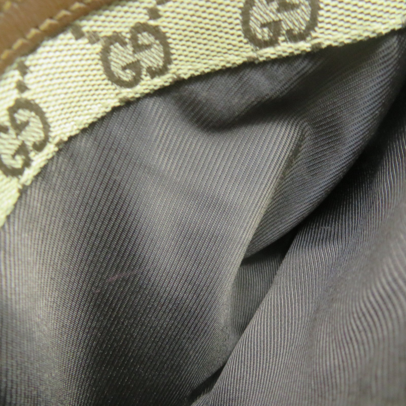 GUCCI GG帆布Shoulder Bag肩背袋啡色
