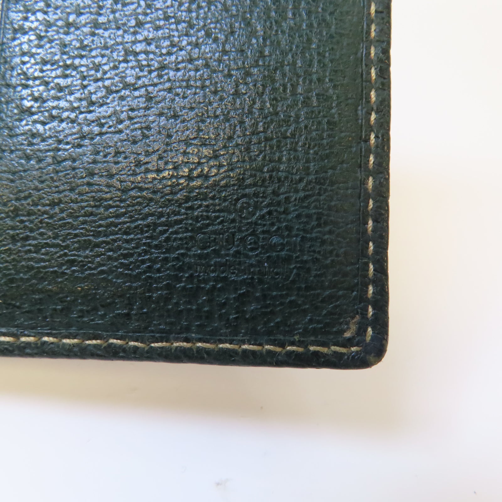 GUCCI 帆布Wallet錢包啡色/綠色