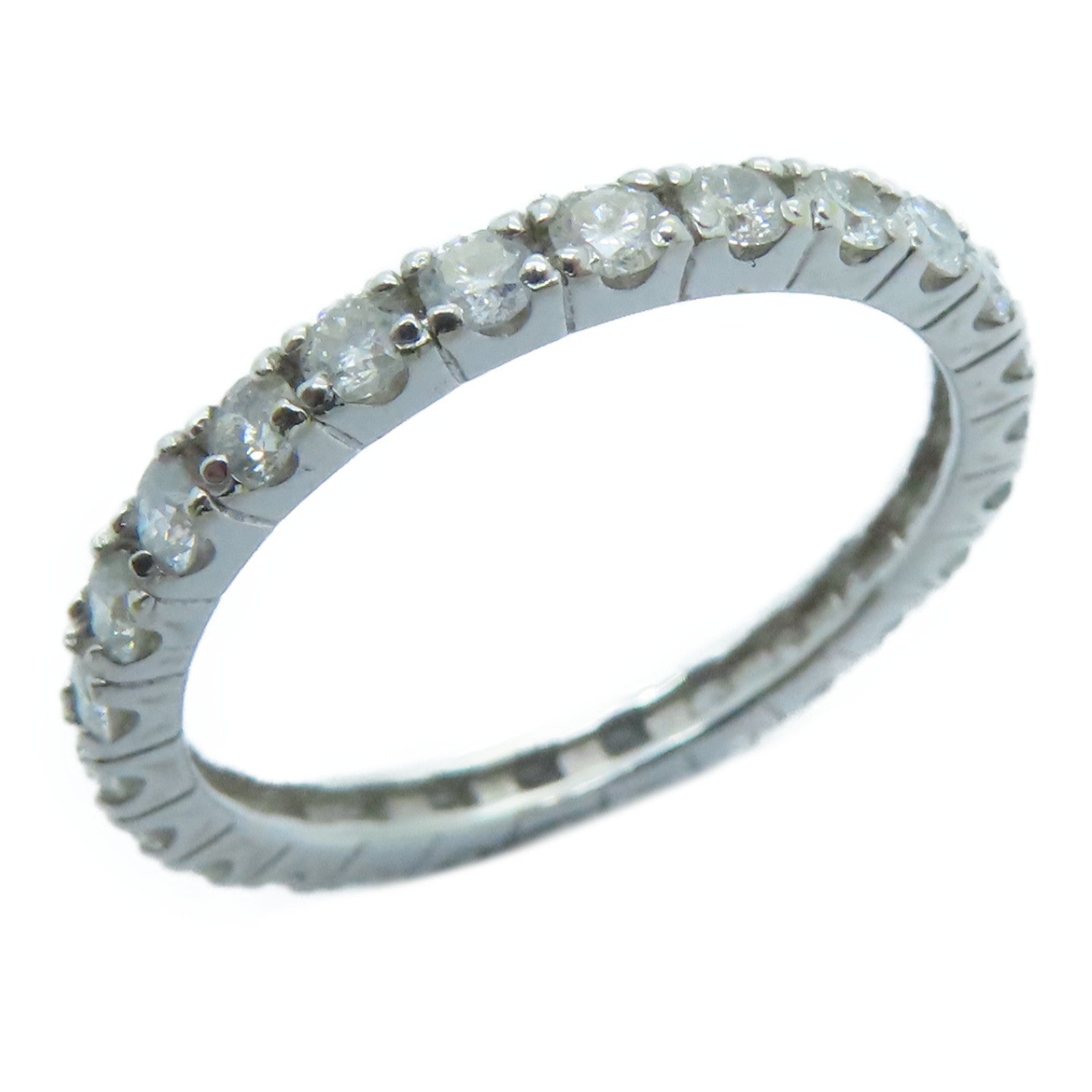 JEWELRY 【激减优惠】18K白金Diamond Ring 1.00ct钻石戒指US#6.5