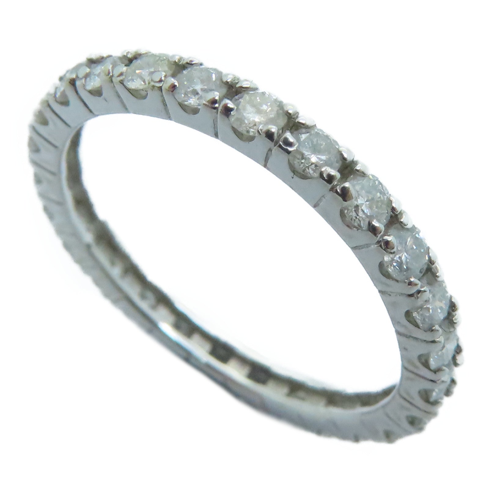 JEWELRY 【激减优惠】18K白金Diamond Ring 1.00ct钻石戒指US#6.5
