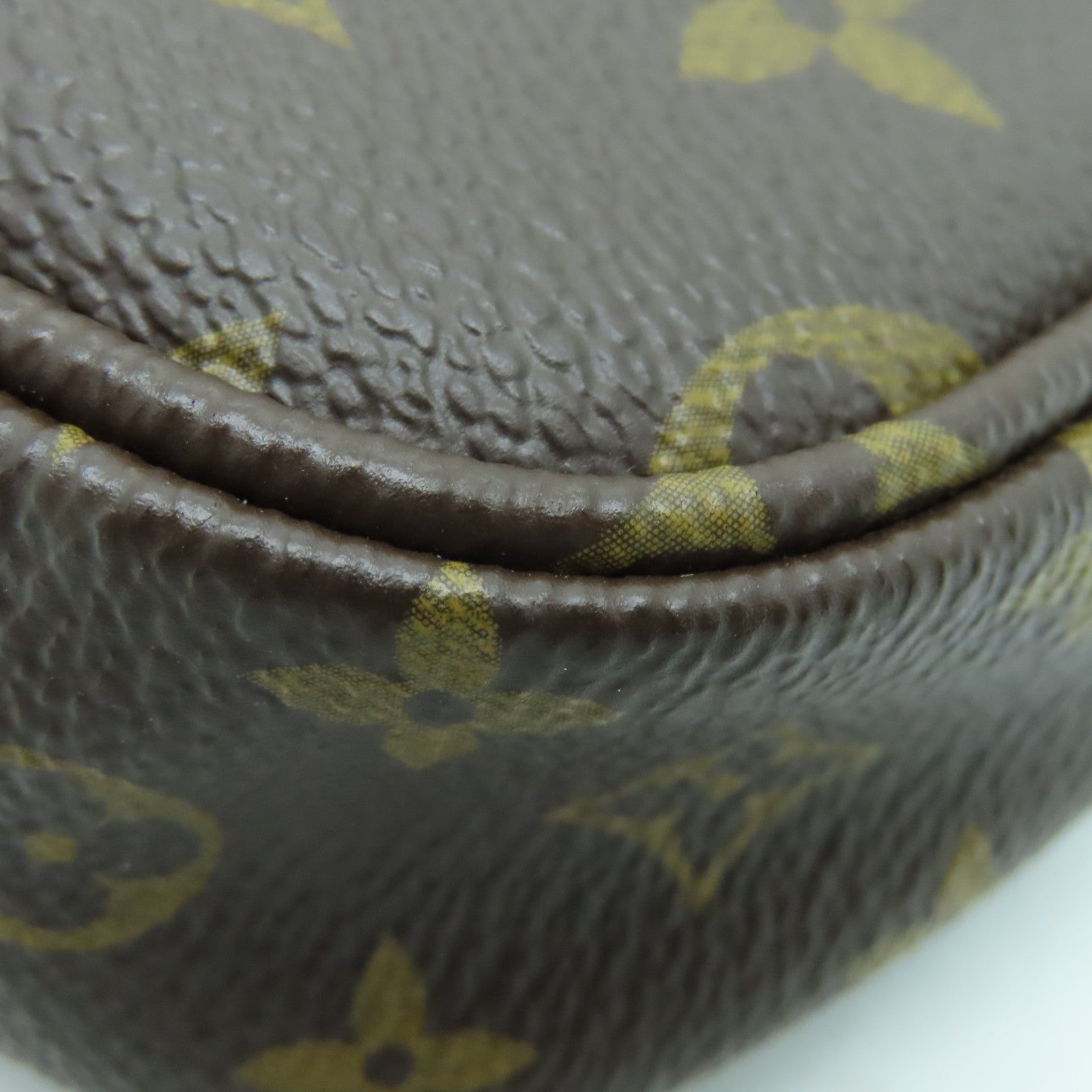 LOUIS VUITTON Monogram Multi Pochette Accessories Gold Buckle Shoulder Bag Brown/Pink