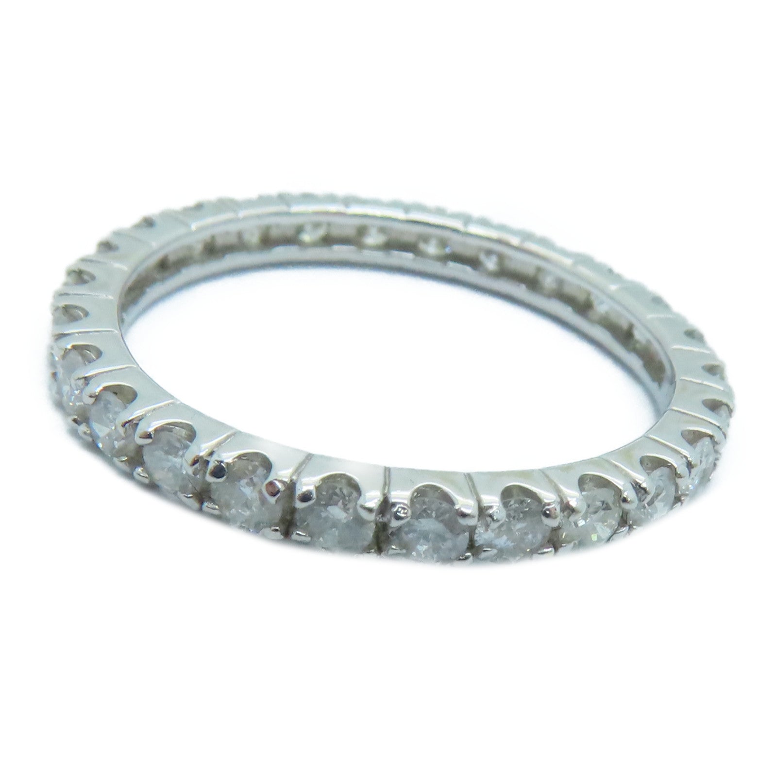 JEWELRY 【激减优惠】18K白金Diamond Ring 1.00ct钻石戒指US#6.5