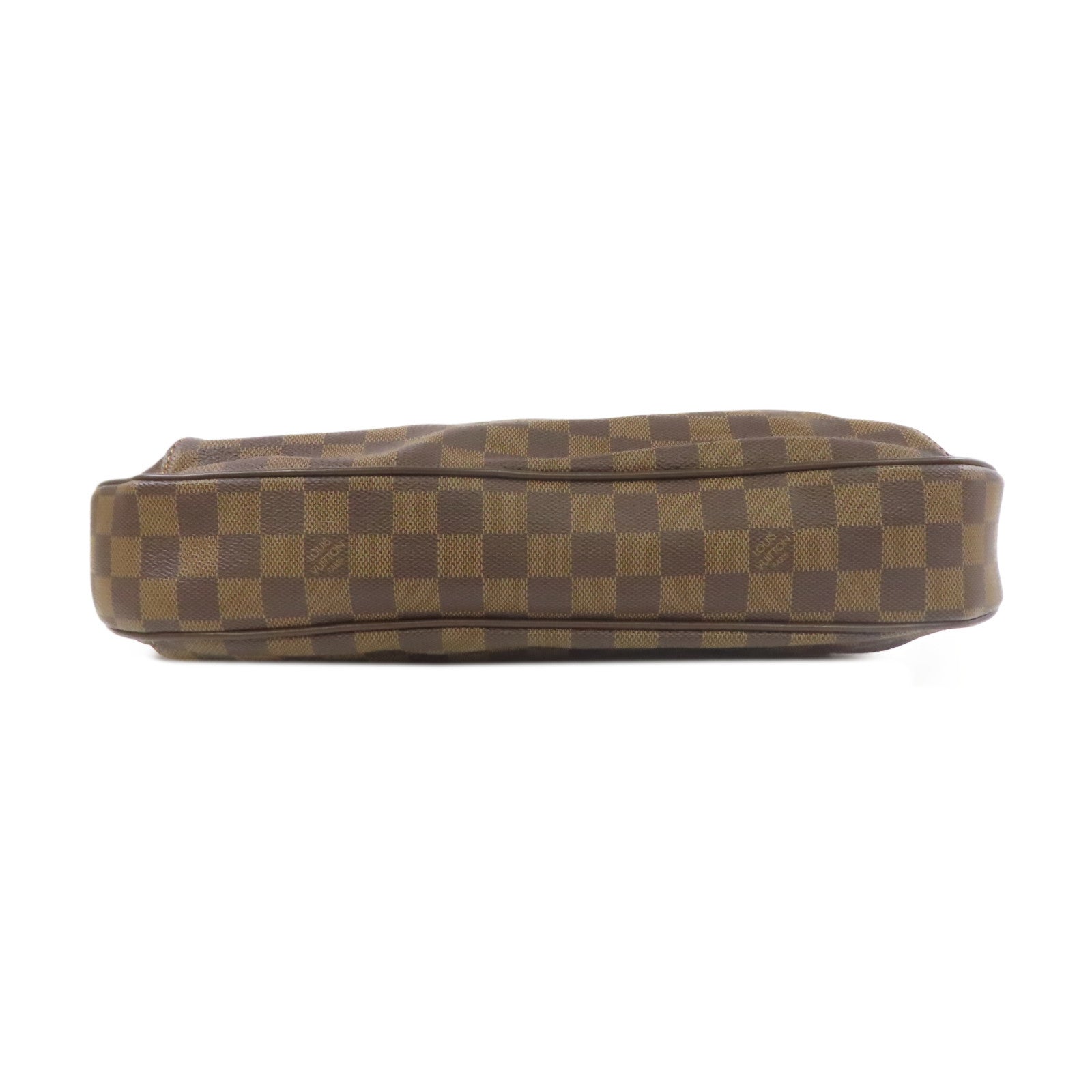 LOUIS VUITTON Damier Thames GM金扣肩背袋啡色