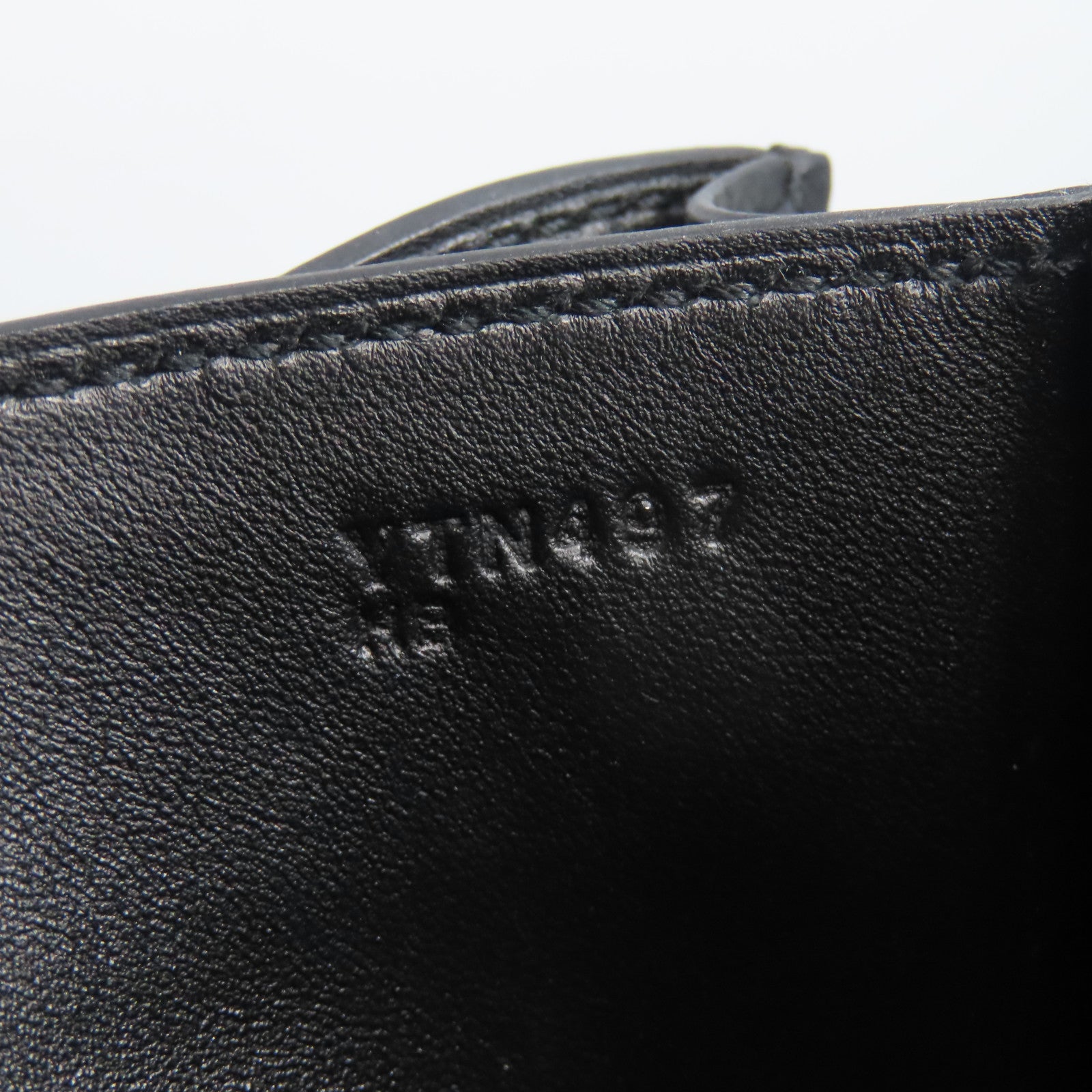 HERMES Epsom皮革Constance Mini金扣手挽肩背兩用袋黑色