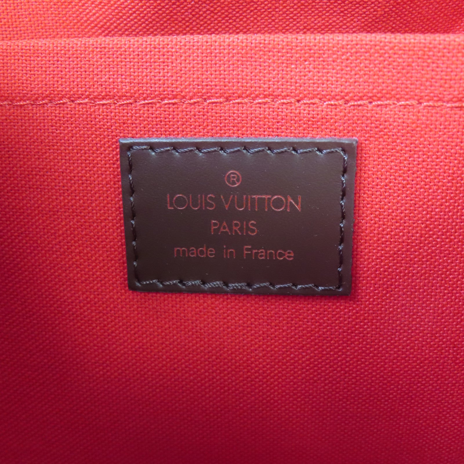 LOUIS VUITTON Damier Thames GM金扣肩背袋啡色
