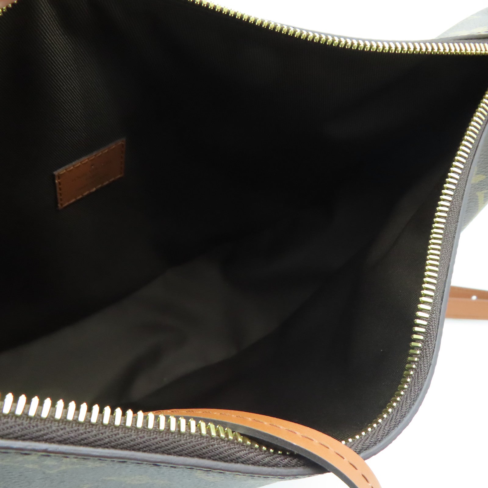 LOUIS VUITTON Monogram Loop Hobo 2 Way Shoulder Bag金扣肩背袋啡色