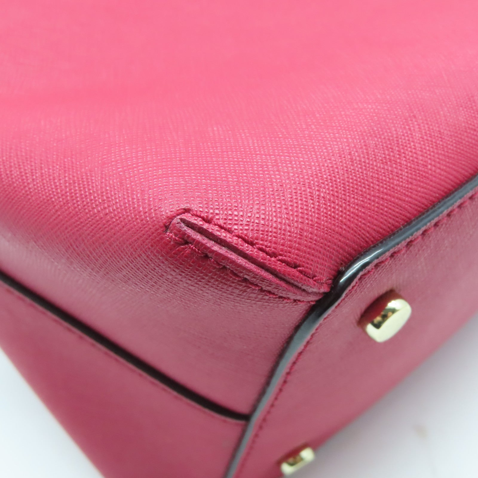 Kate Spade 牛皮皮革2 Way Shoulder Bag金扣手挽肩背兩用袋紅色