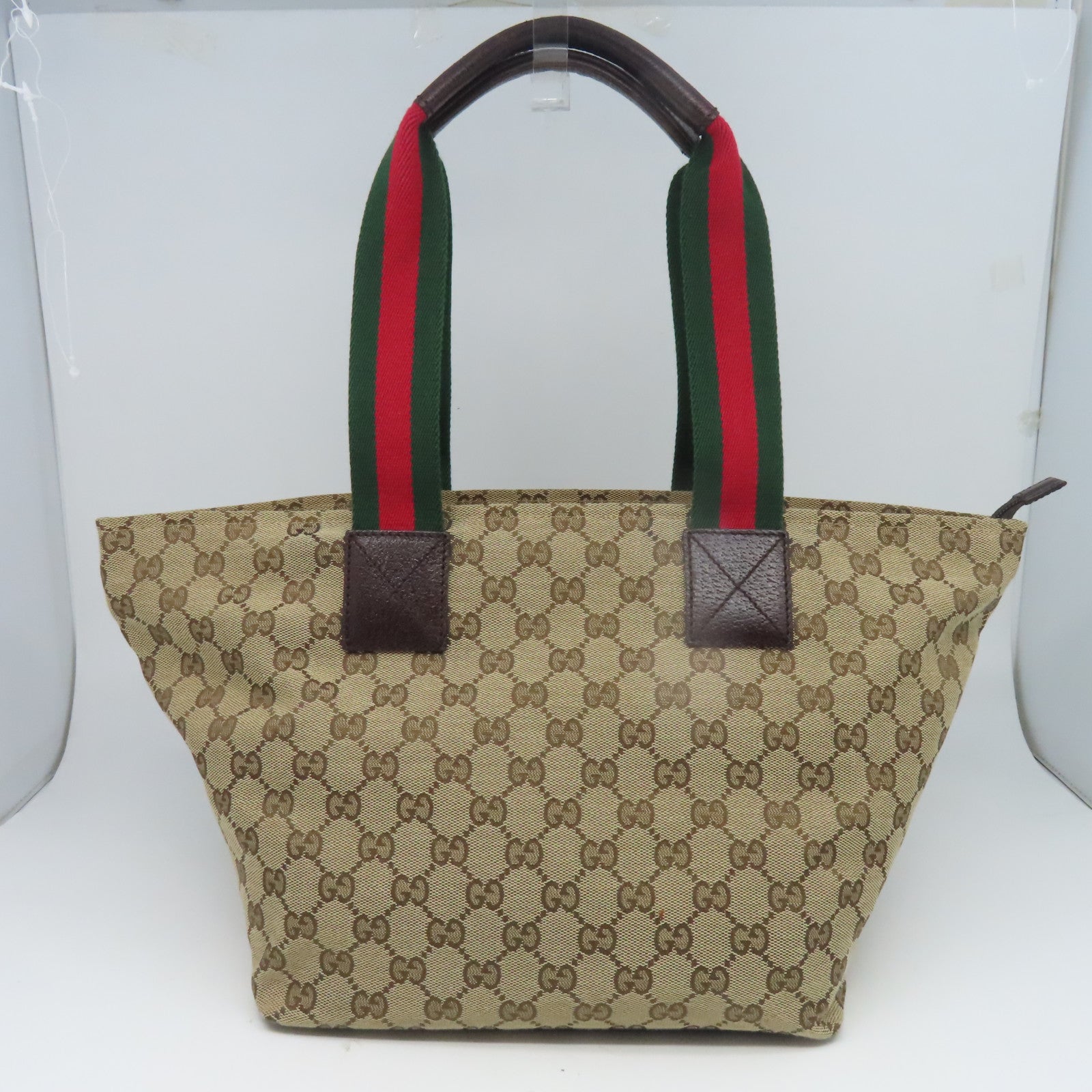 GUCCI 帆布Tote Bag手挽袋棕色