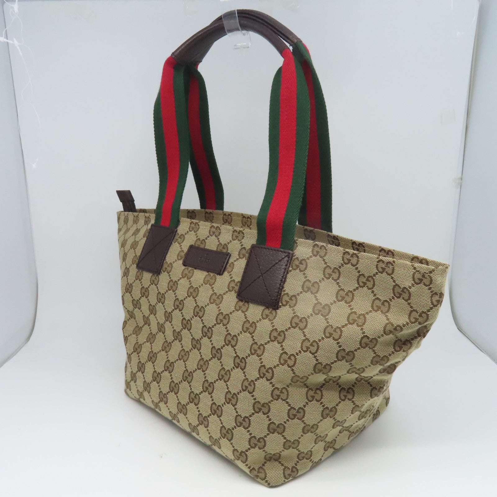 GUCCI 帆布Tote Bag手挽袋棕色