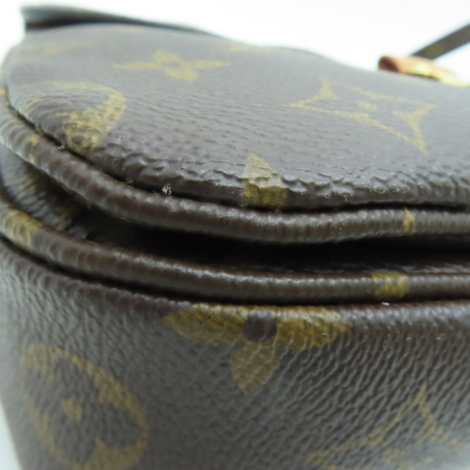 LOUIS VUITTON Monogram Pochette Metis Shoulder Bag Brown