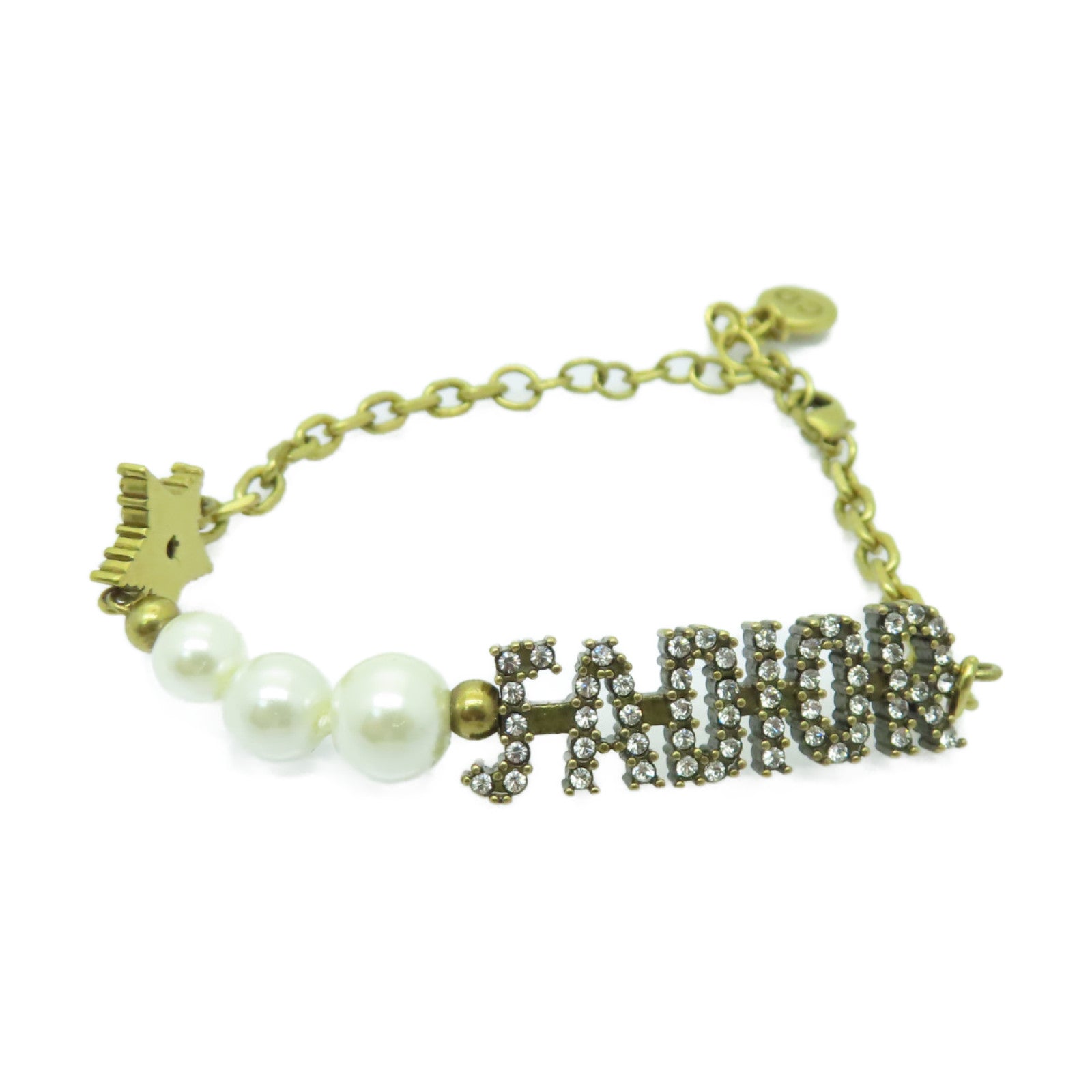 Dior 金屬Bracelet手鏈金色/白色/銀色