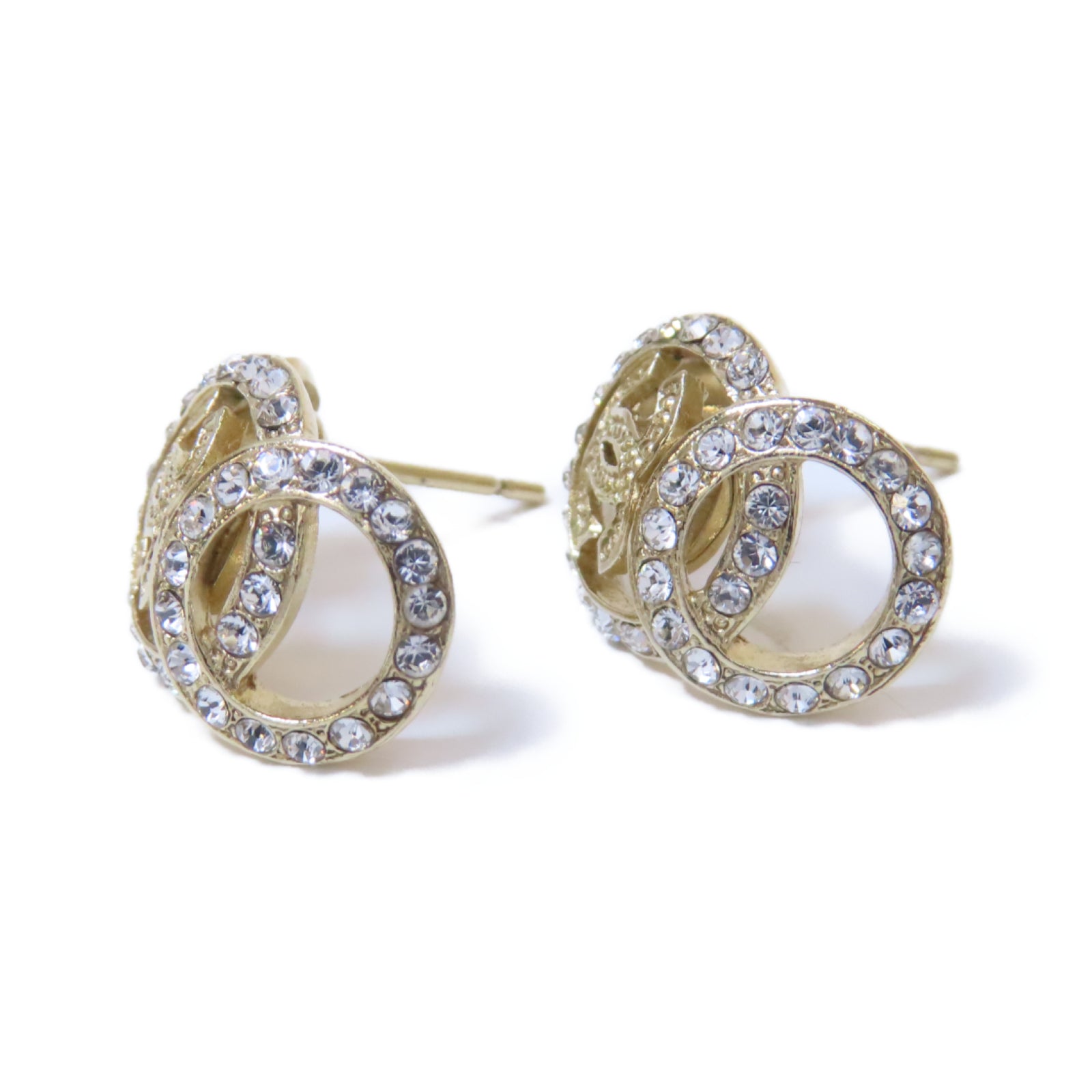 CHANEL 金屬Earrings耳環金色