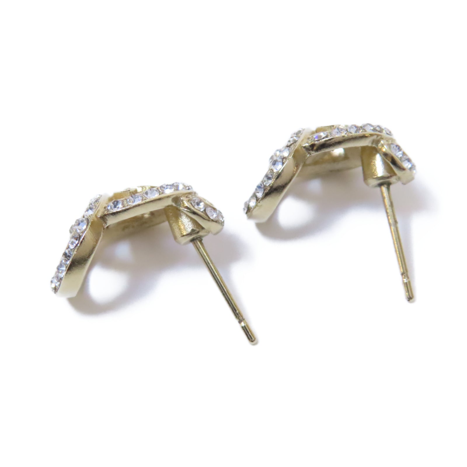 CHANEL 金屬Earrings耳環金色
