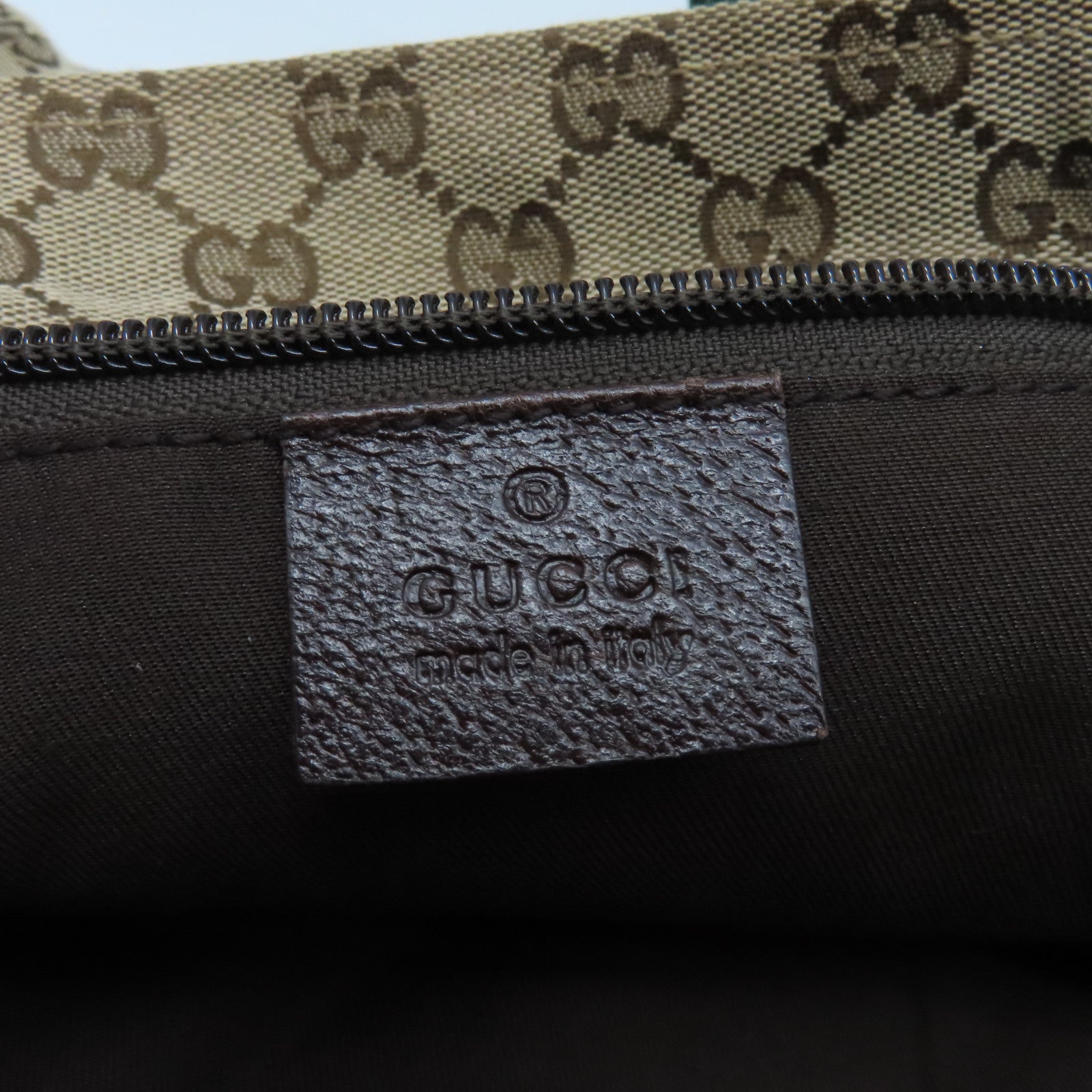 GUCCI 帆布Tote Bag手挽袋棕色