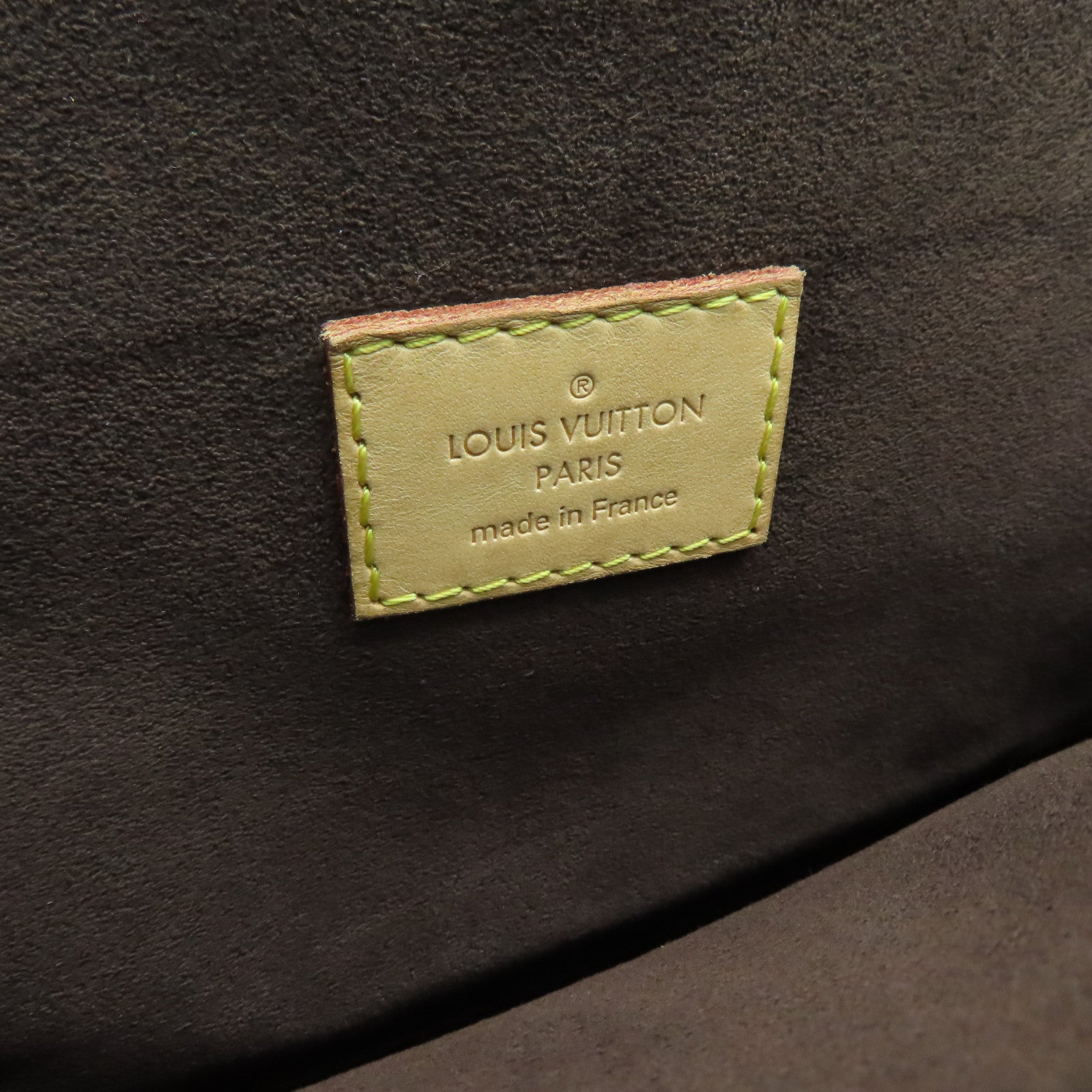 LOUIS VUITTON Monogram Pochette Metis Shoulder Bag Brown