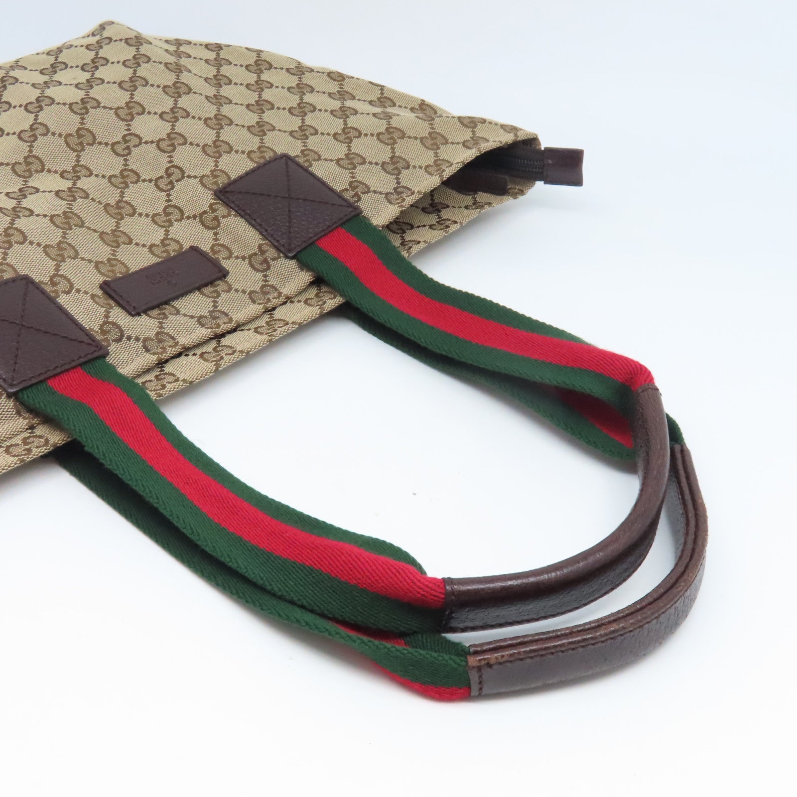 GUCCI 帆布Tote Bag手挽袋棕色