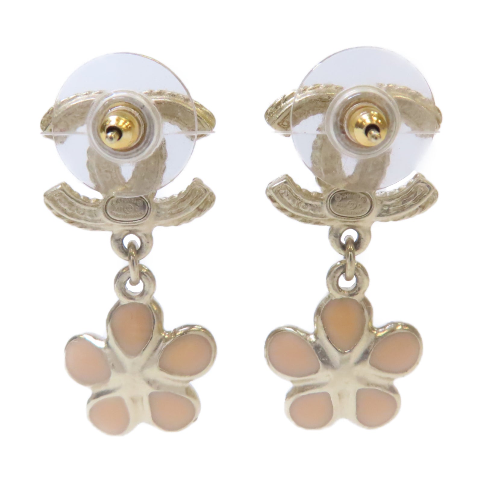 CHANEL 金屬Earrings耳環金色