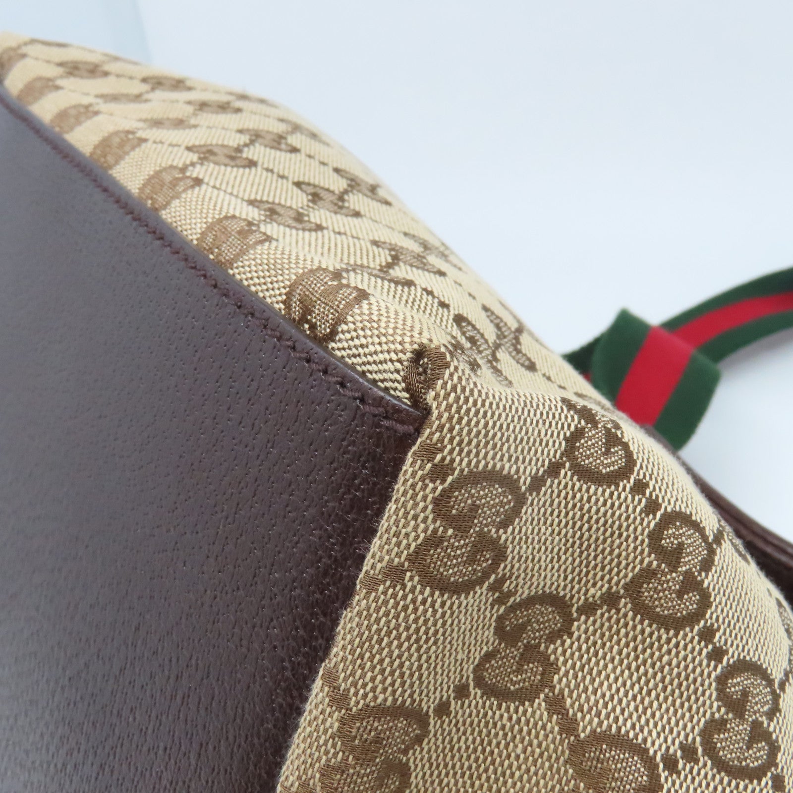 GUCCI 帆布Tote Bag手挽袋棕色
