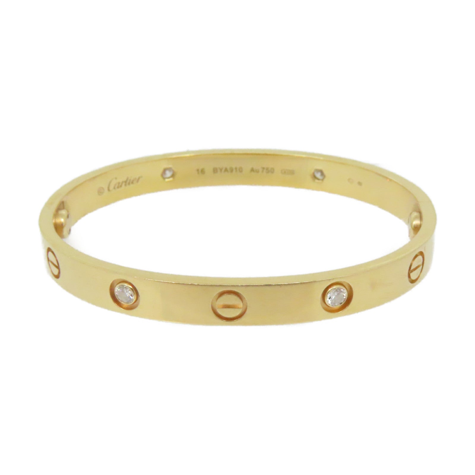 Cartier love bangle clearance 4 diamonds