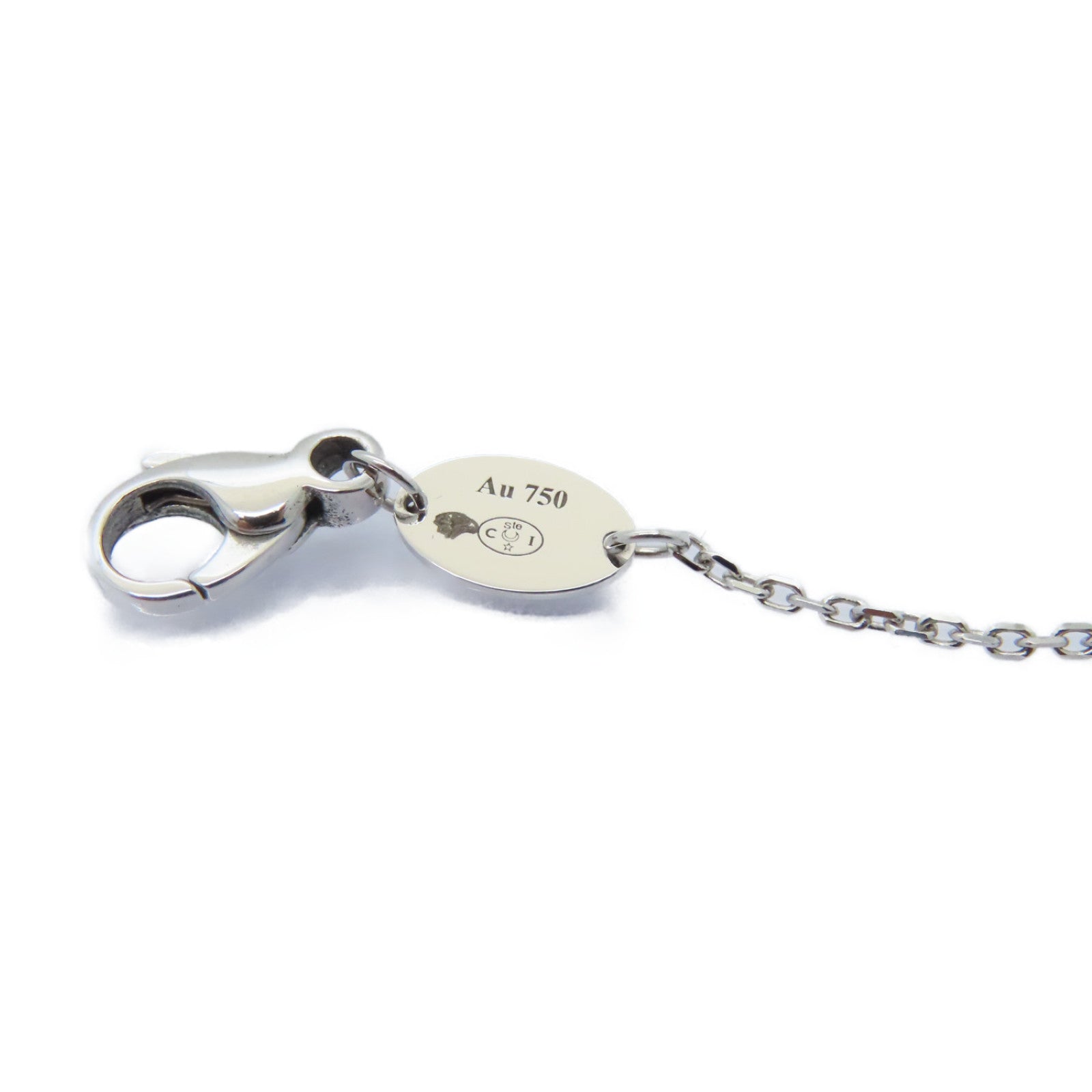 Chaumet 18K白金Jeux De Liens Mother-of-Pearl珍珠母貝項鍊