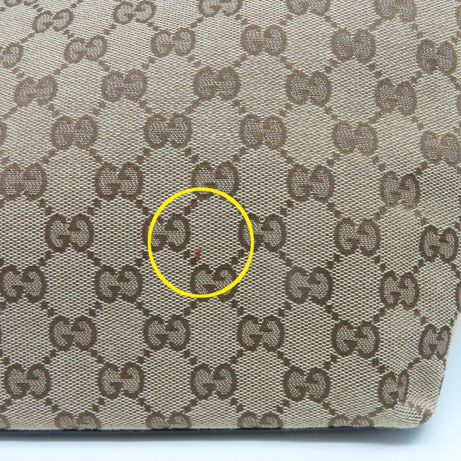 GUCCI 帆布Tote Bag手挽袋棕色