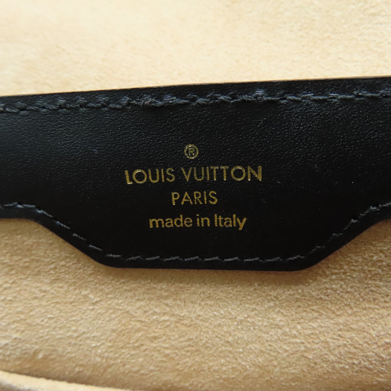 LOUIS VUITTON Monogram Trianon PM金扣手挽肩背兩用袋棕色/黑色