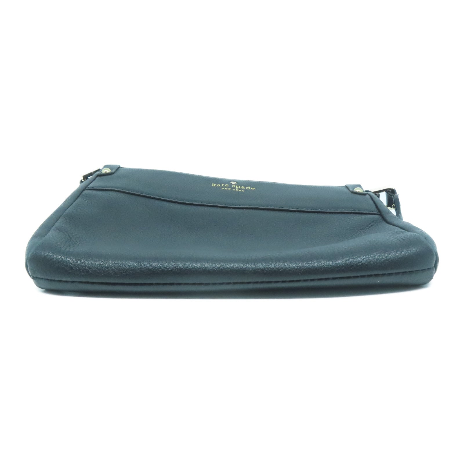 Kate Spade 牛皮皮革Shoulder Bag金扣肩背袋黑色
