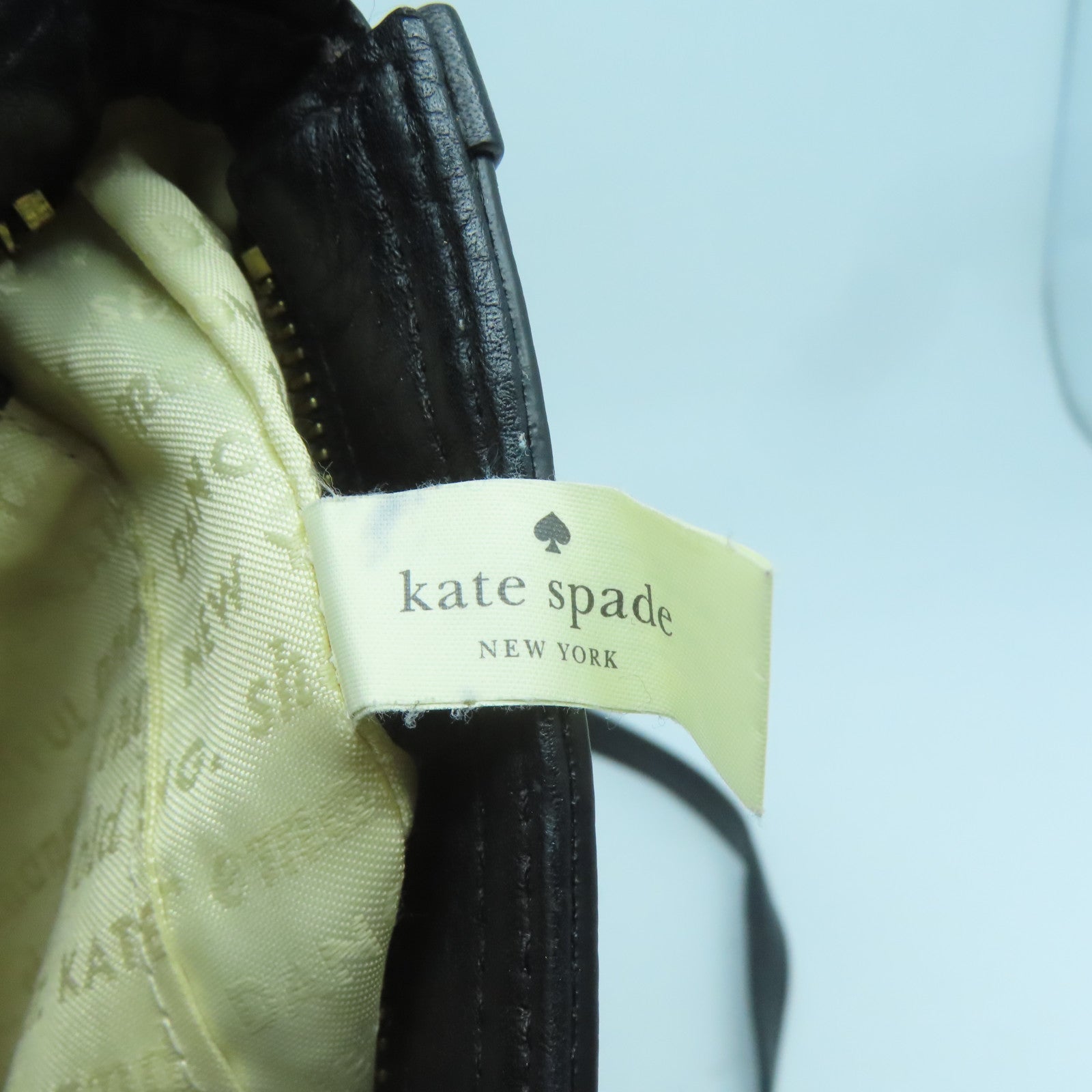 Kate Spade 牛皮皮革Shoulder Bag金扣肩背袋黑色