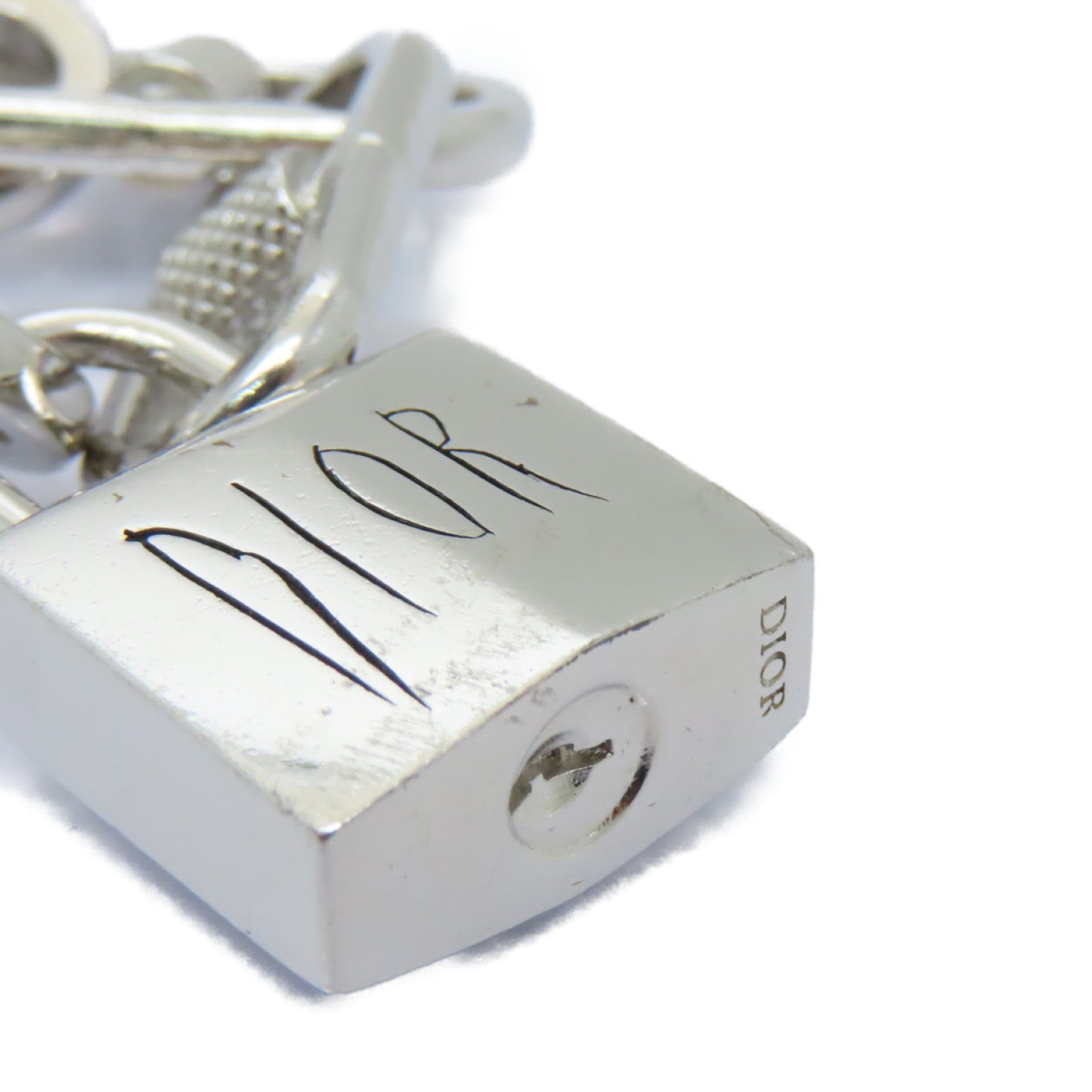 Dior 金屬Pettibon Bike Chain Bracelet手鏈銀色