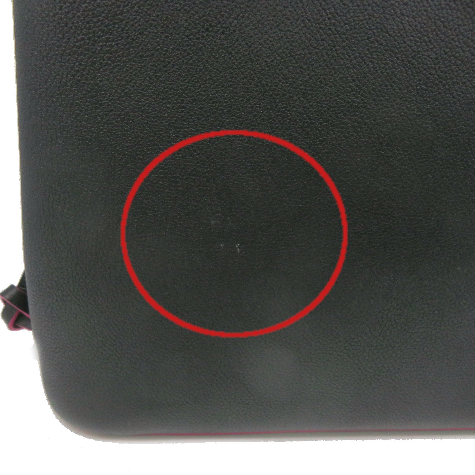 LOUIS VUITTON 【激減優惠】牛皮皮革Lockme Bucket Shoulder Bag肩背袋黑色