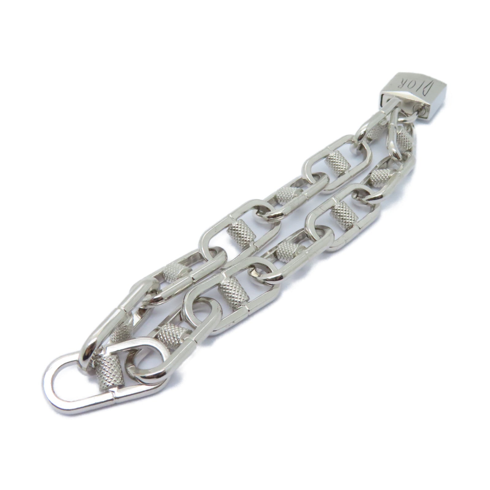 Dior 金屬Pettibon Bike Chain Bracelet手鏈銀色