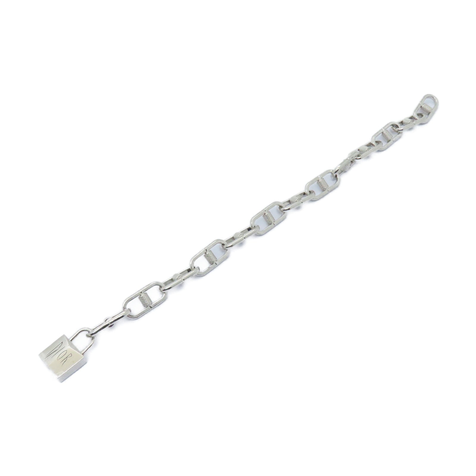 Dior 金屬Pettibon Bike Chain Bracelet手鏈銀色