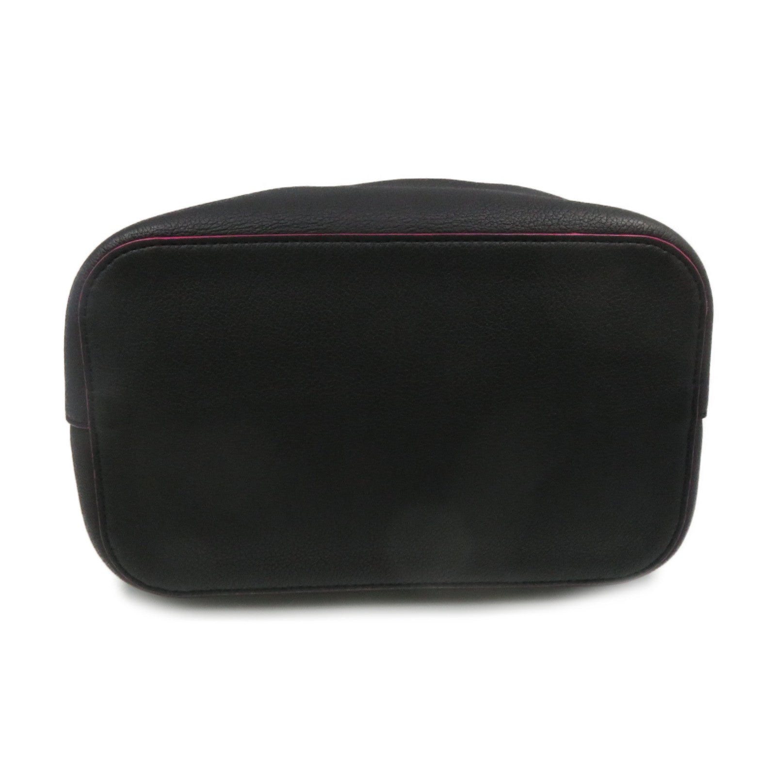 LOUIS VUITTON 【激減優惠】牛皮皮革Lockme Bucket Shoulder Bag肩背袋黑色