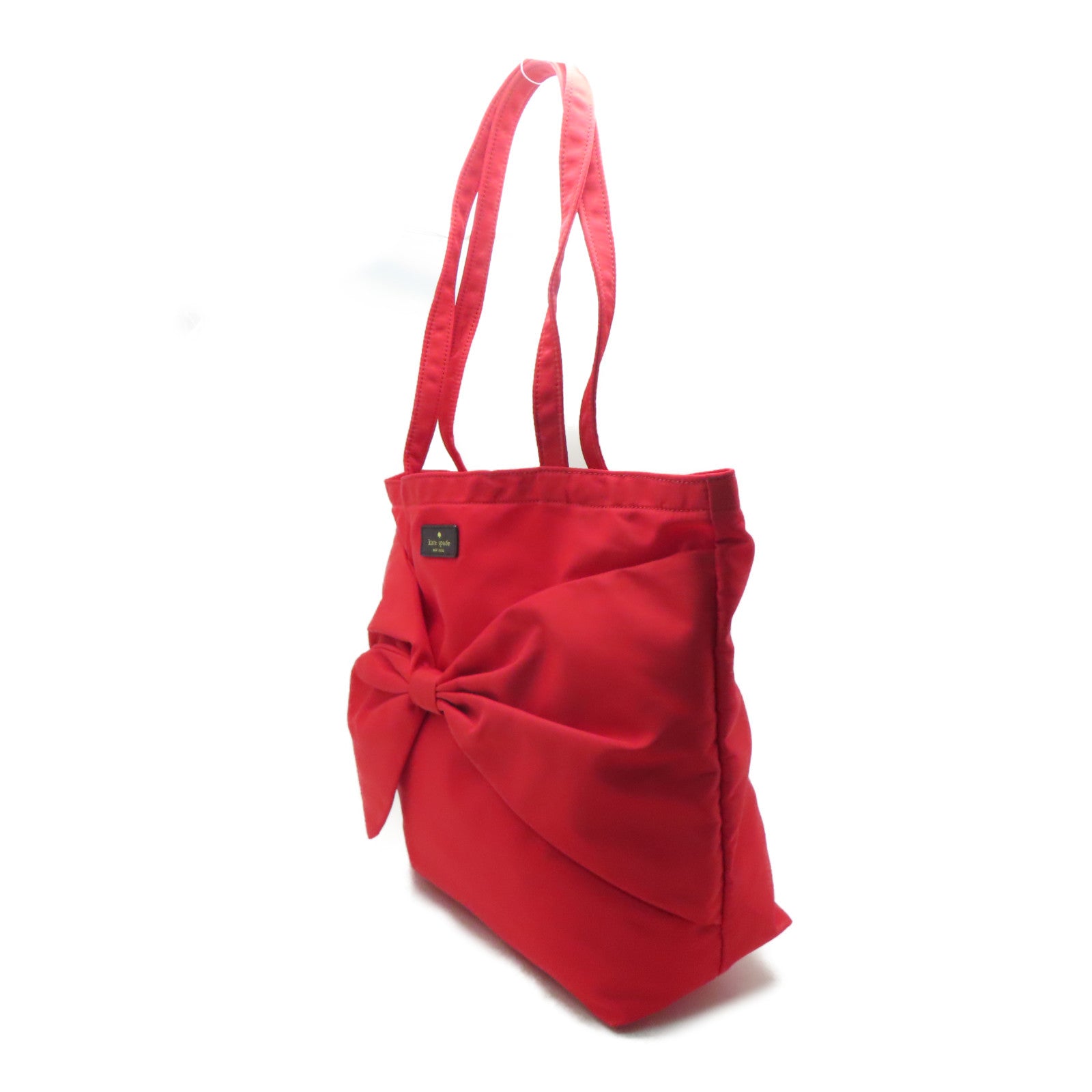 Kate Spade 尼龍Tote Bag肩背袋紅色