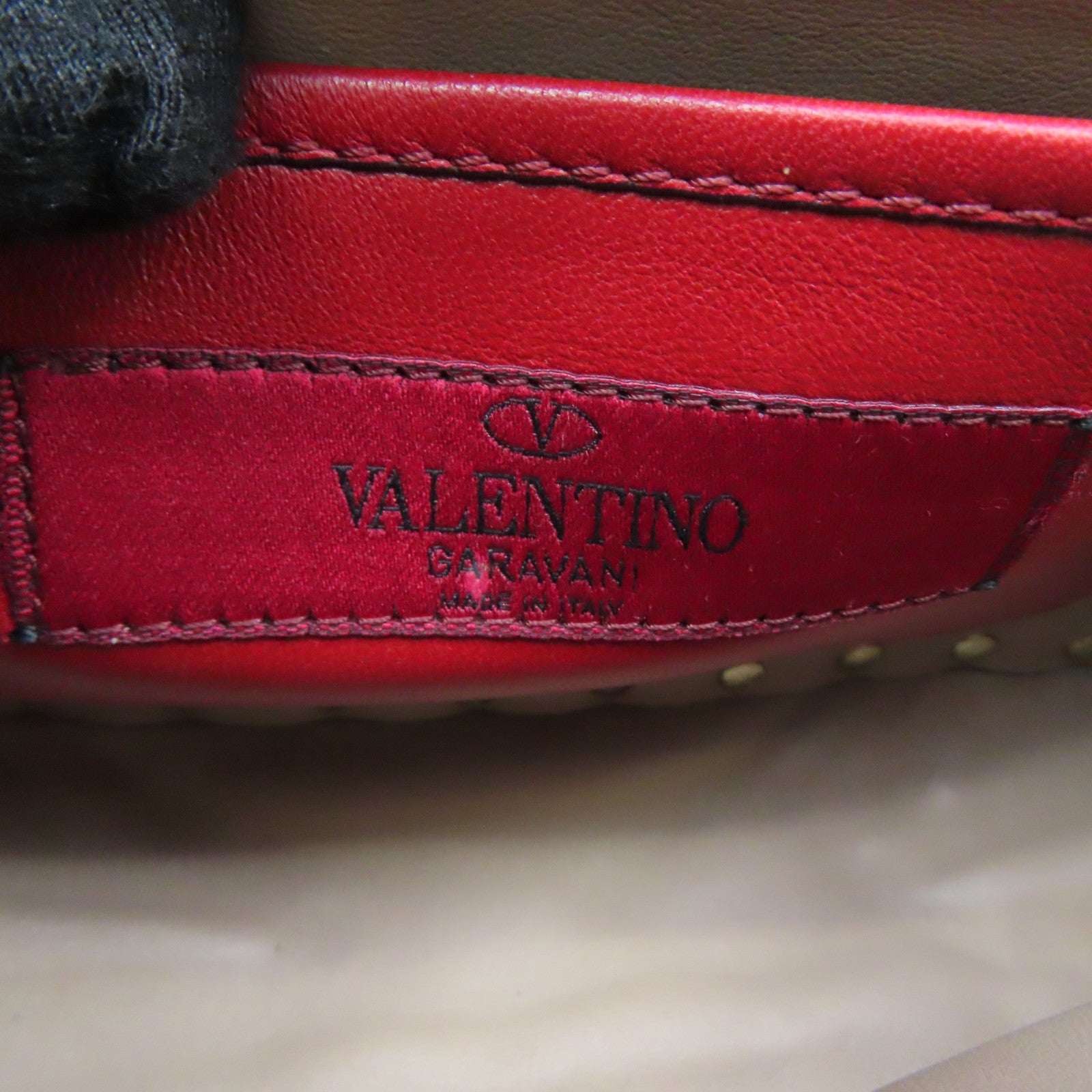 Valentino 2way Shoulder Bag金扣手挽肩背两用袋米色
