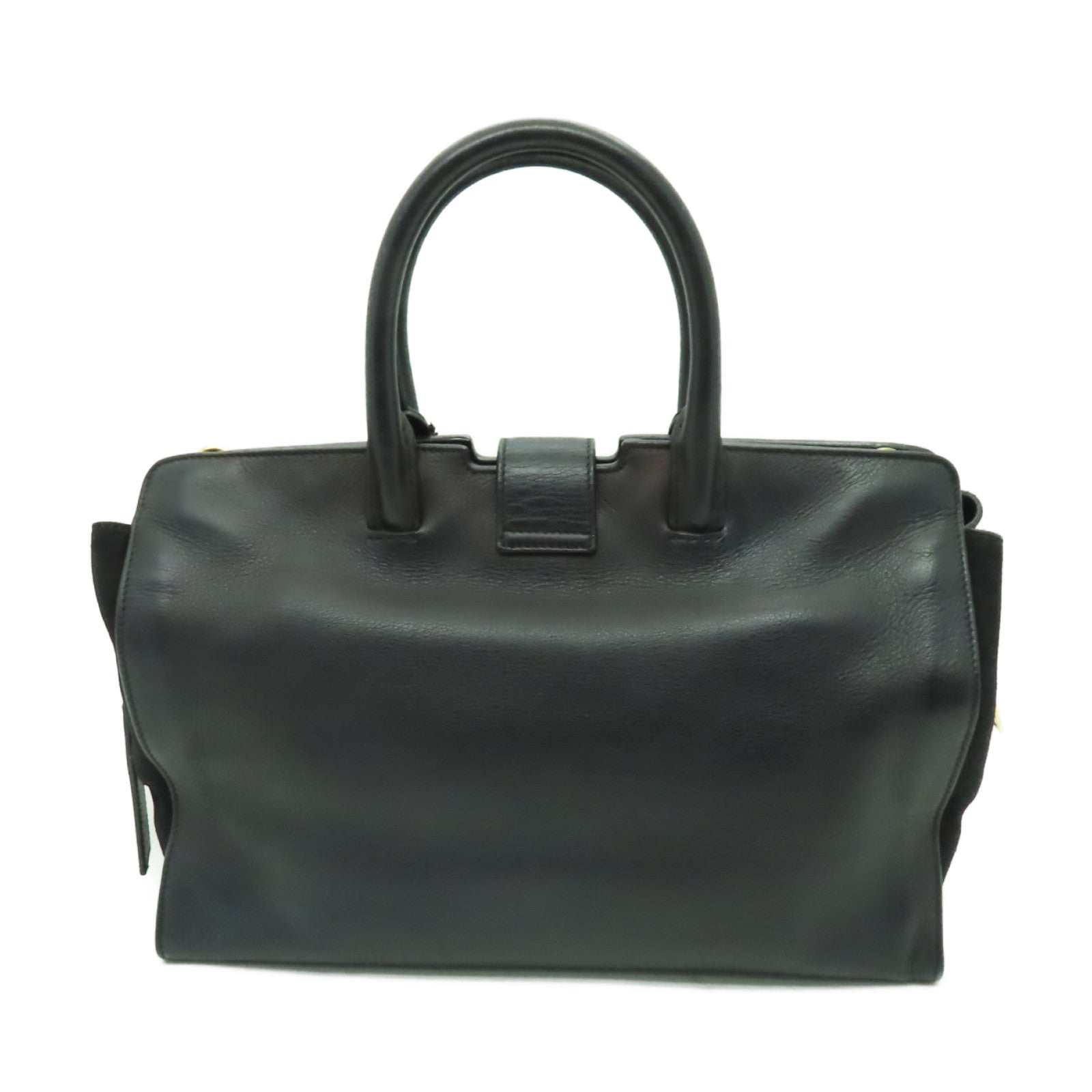 SAINT LAURENT 牛皮皮革Classic Y 2 Way Bag金扣手挽肩背兩用袋黑色